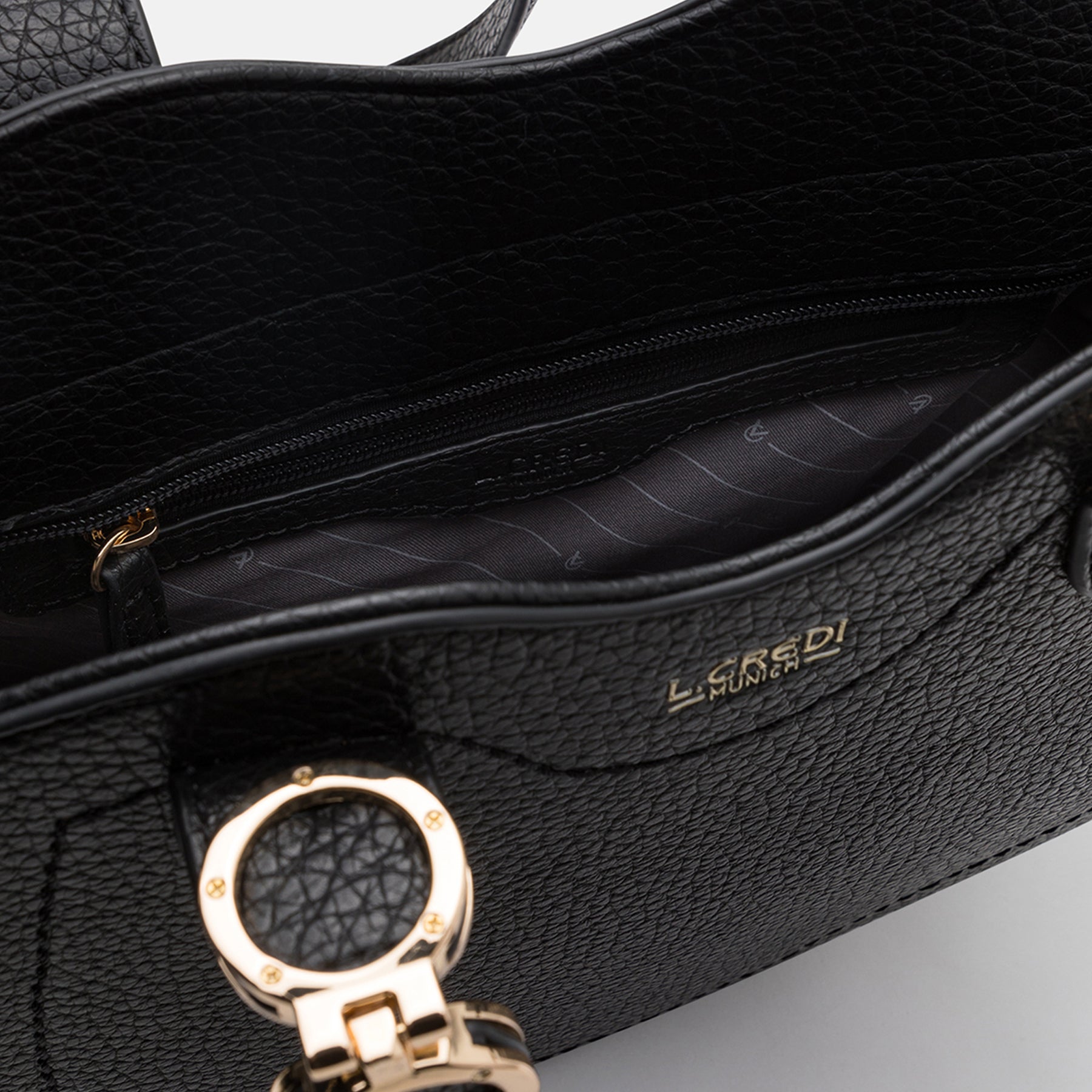 Pondria Shopper schwarz - L.Credi Munich