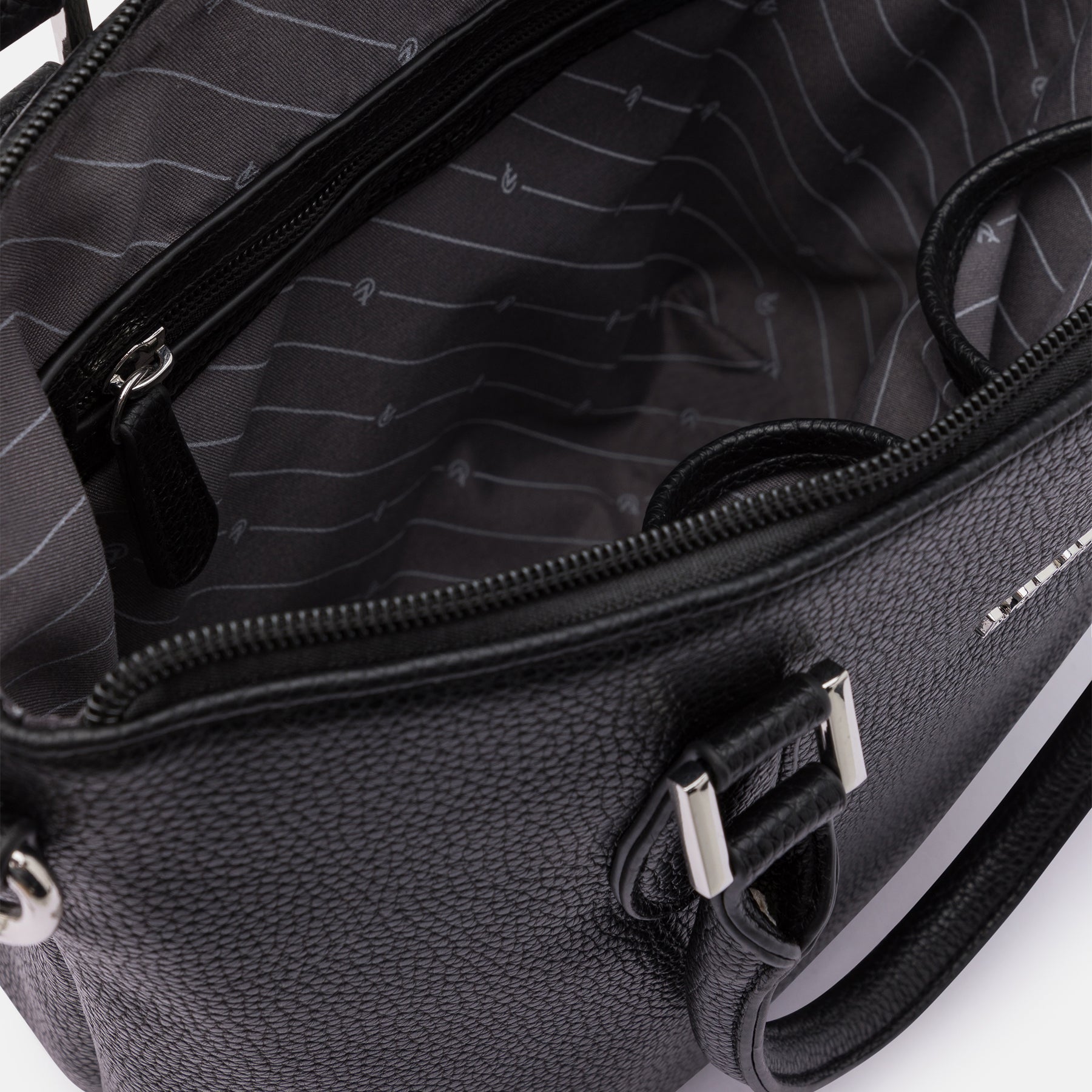 Palena Henkeltasche schwarz - L.Credi Munich