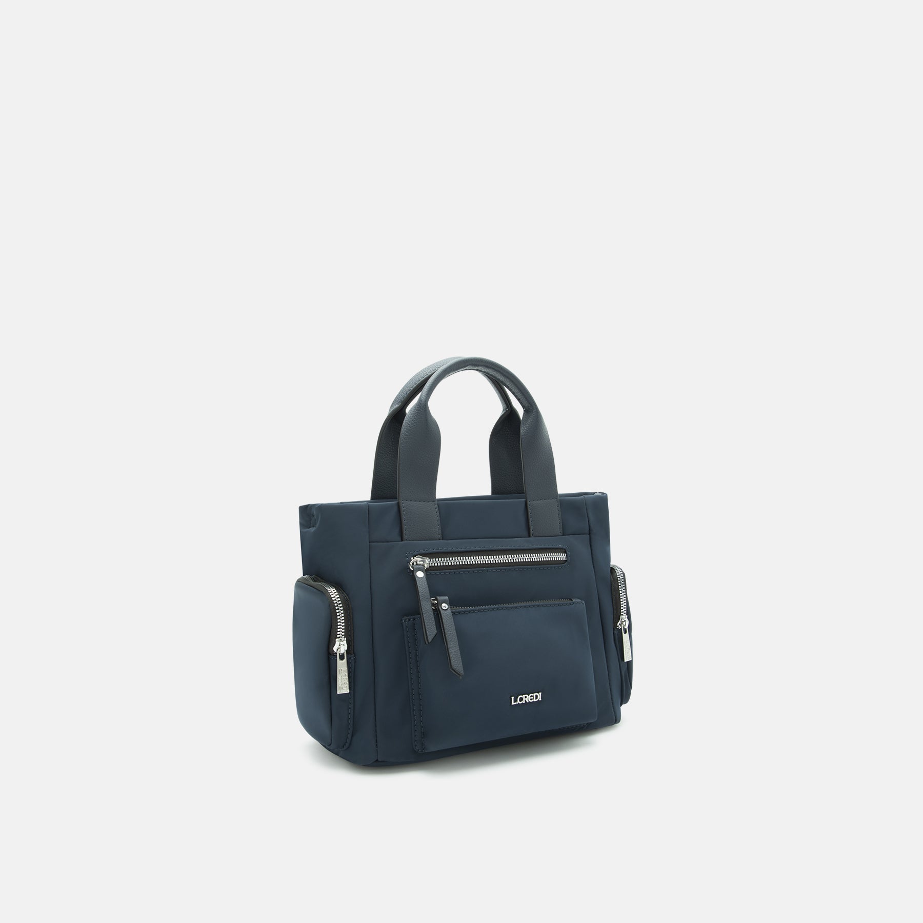 Odeta Henkeltasche marine - L.Credi Munich