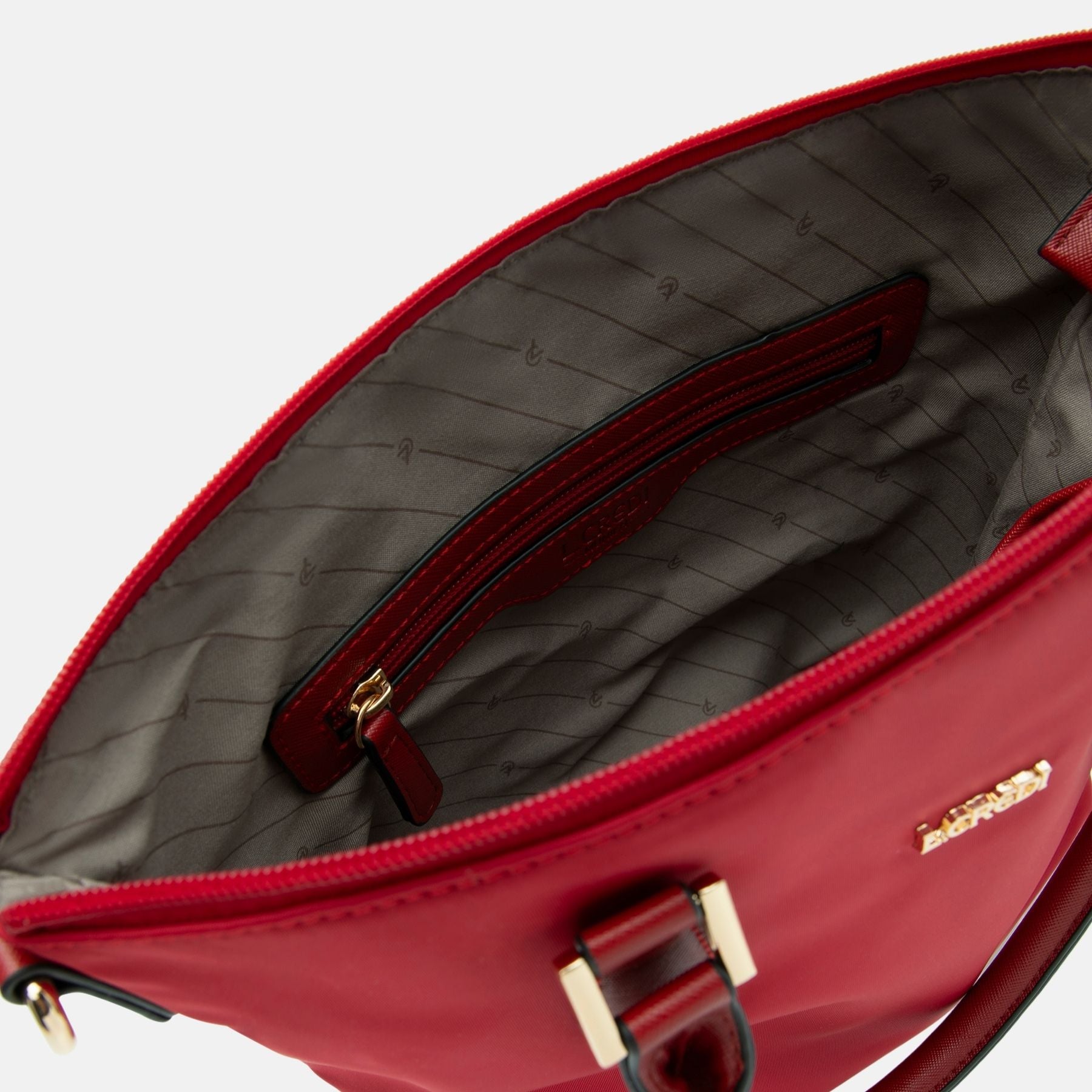 Alena Henkeltasche rot - L.Credi Munich