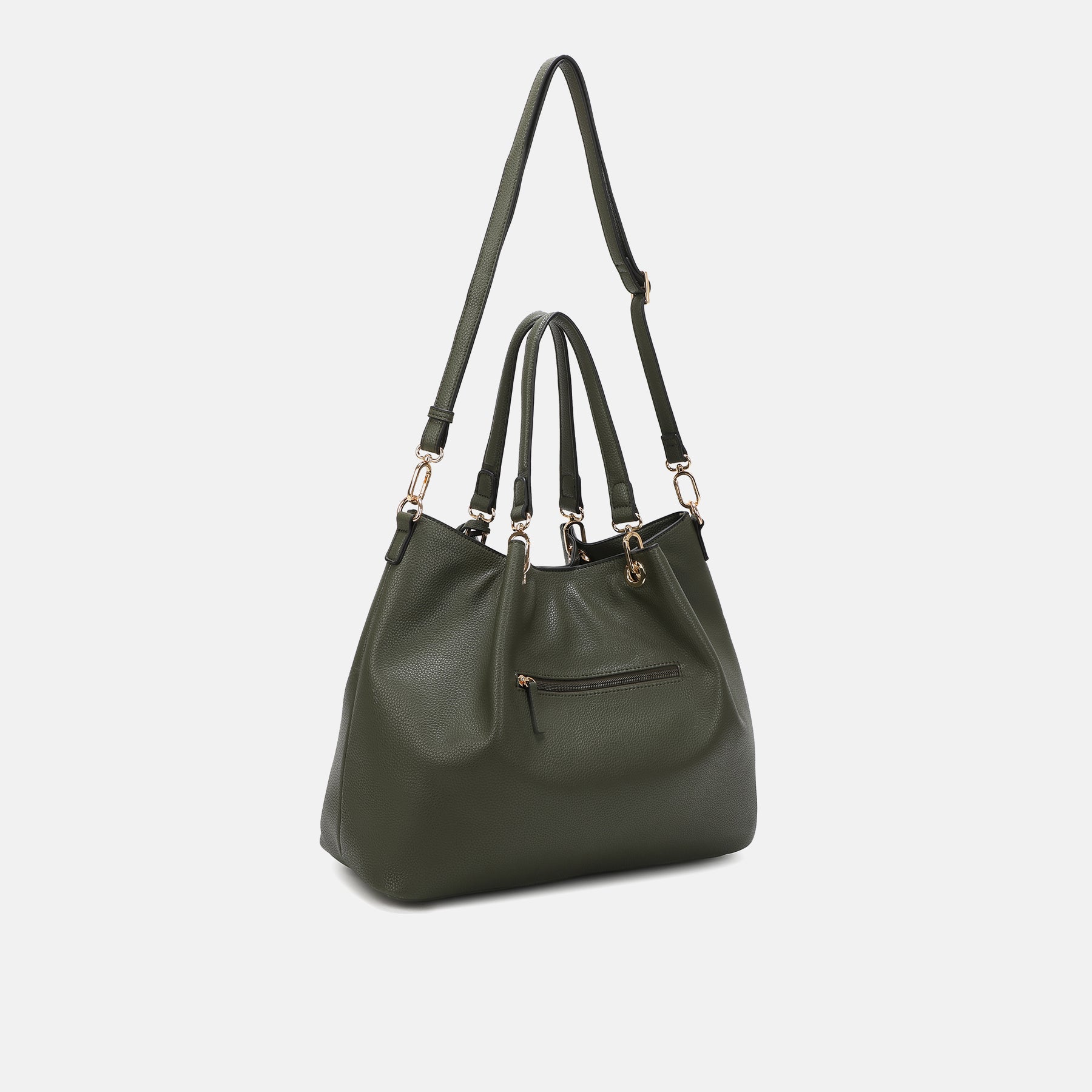T-Katja Shopper olive - L.Credi Munich