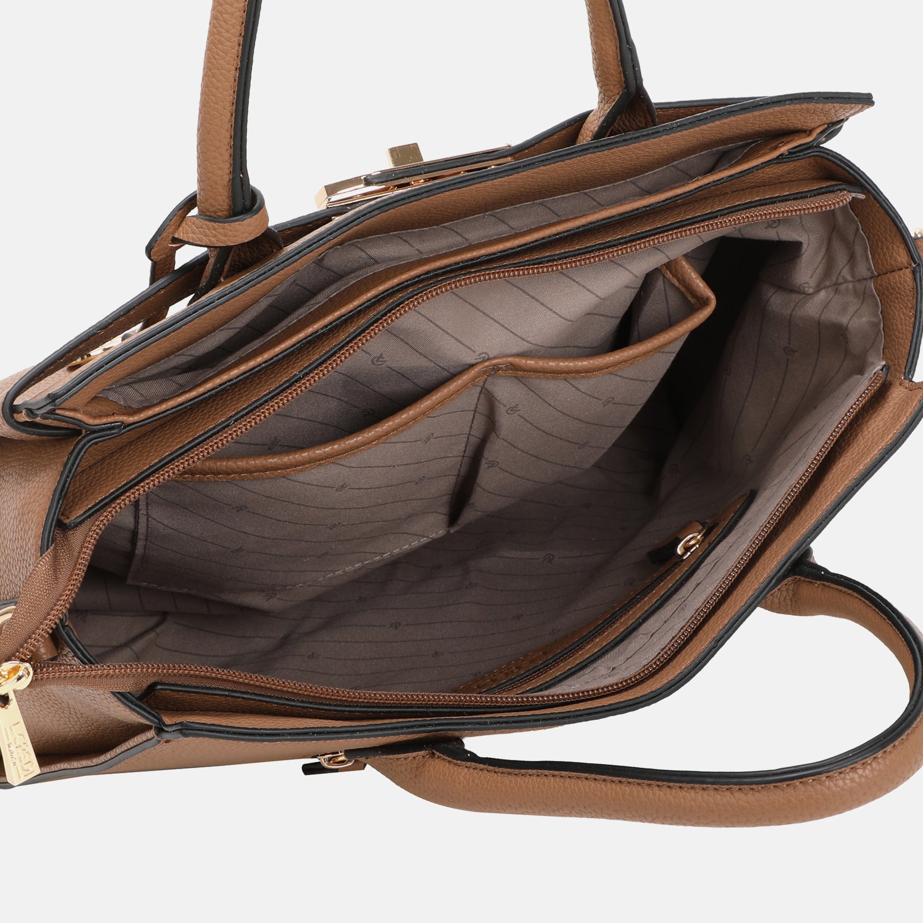 T-Konstanze Henkeltasche toffee