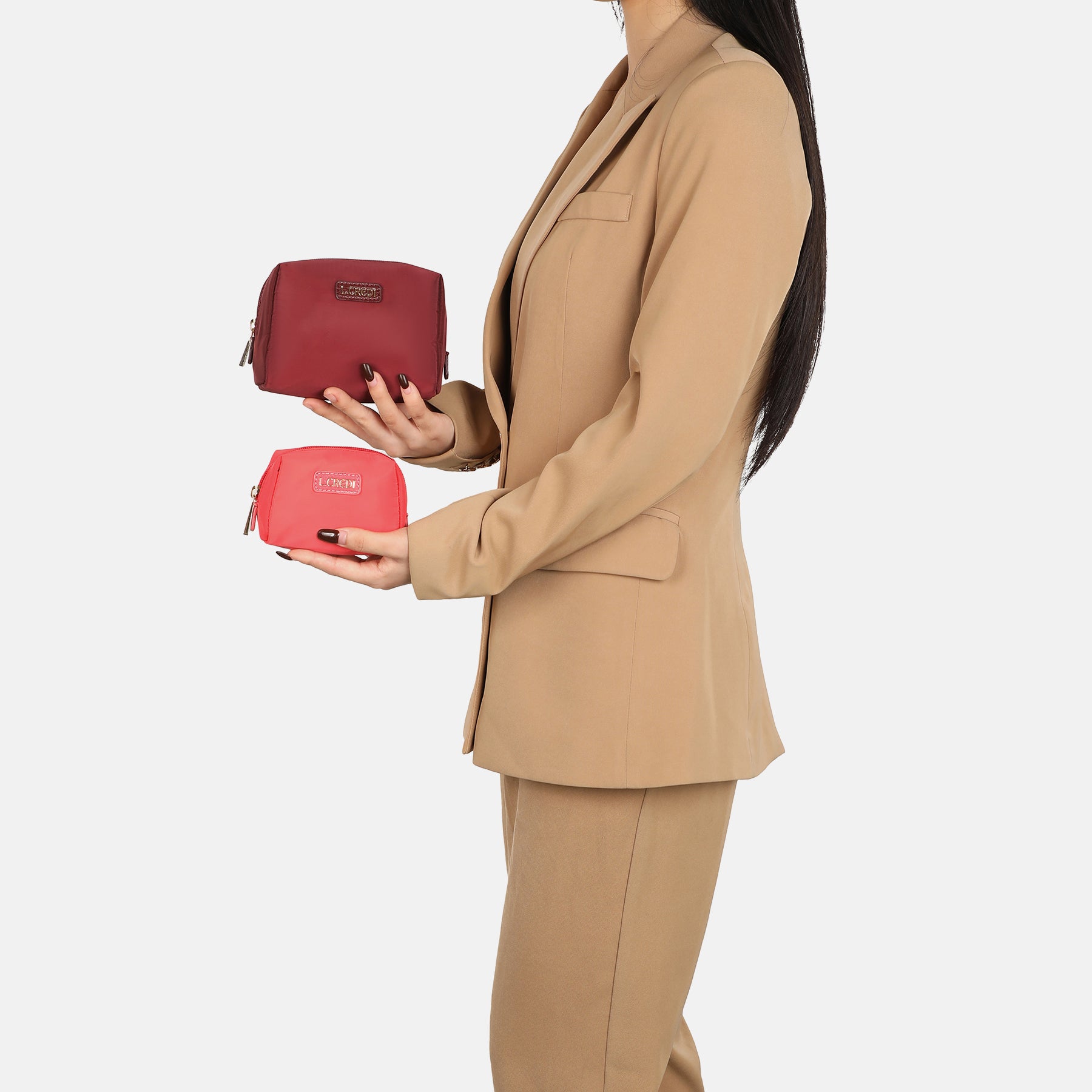 T-Nella Kosmetiktasche wine coral - L.Credi Munich