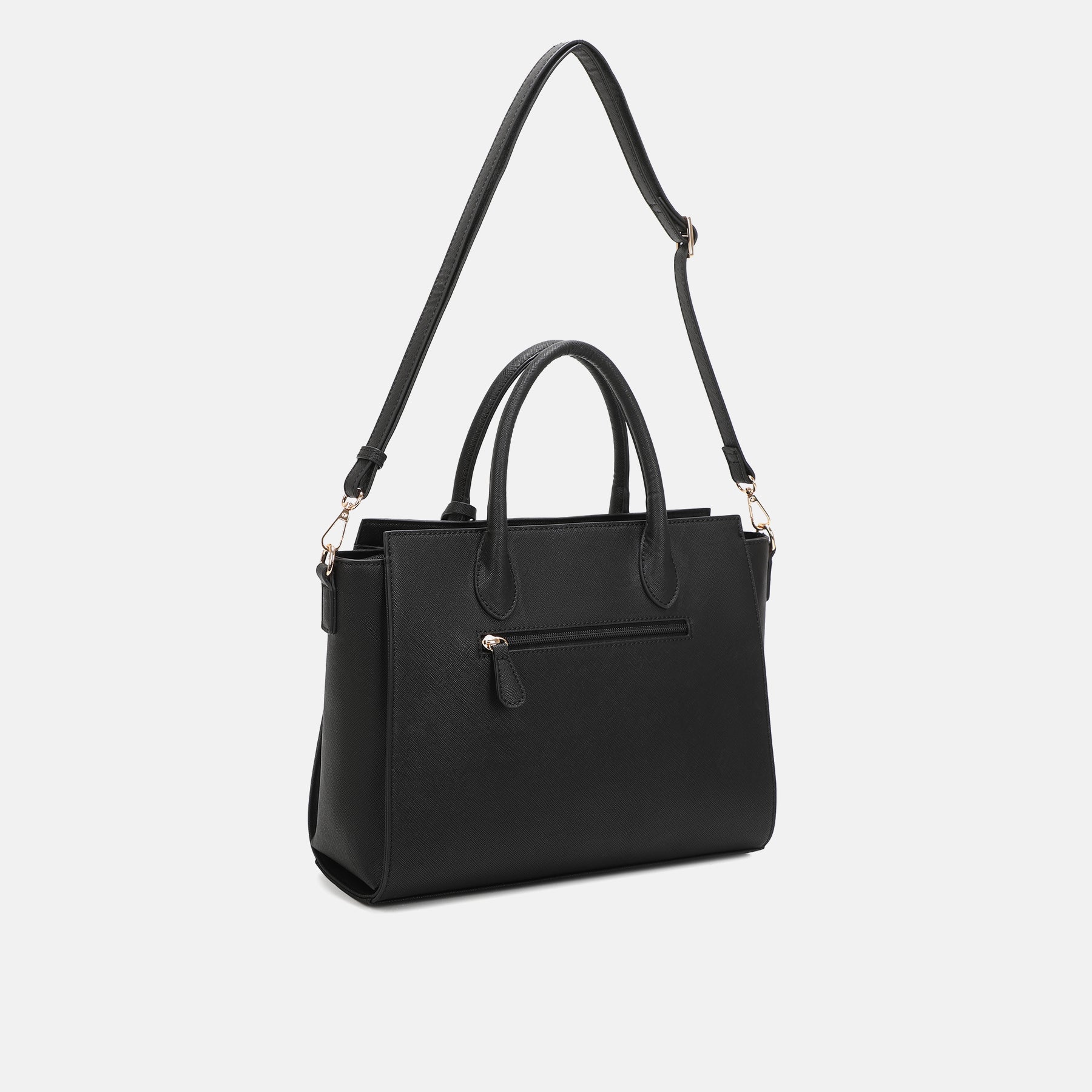 T-Konstanze Henkeltasche schwarz - L.Credi Munich
