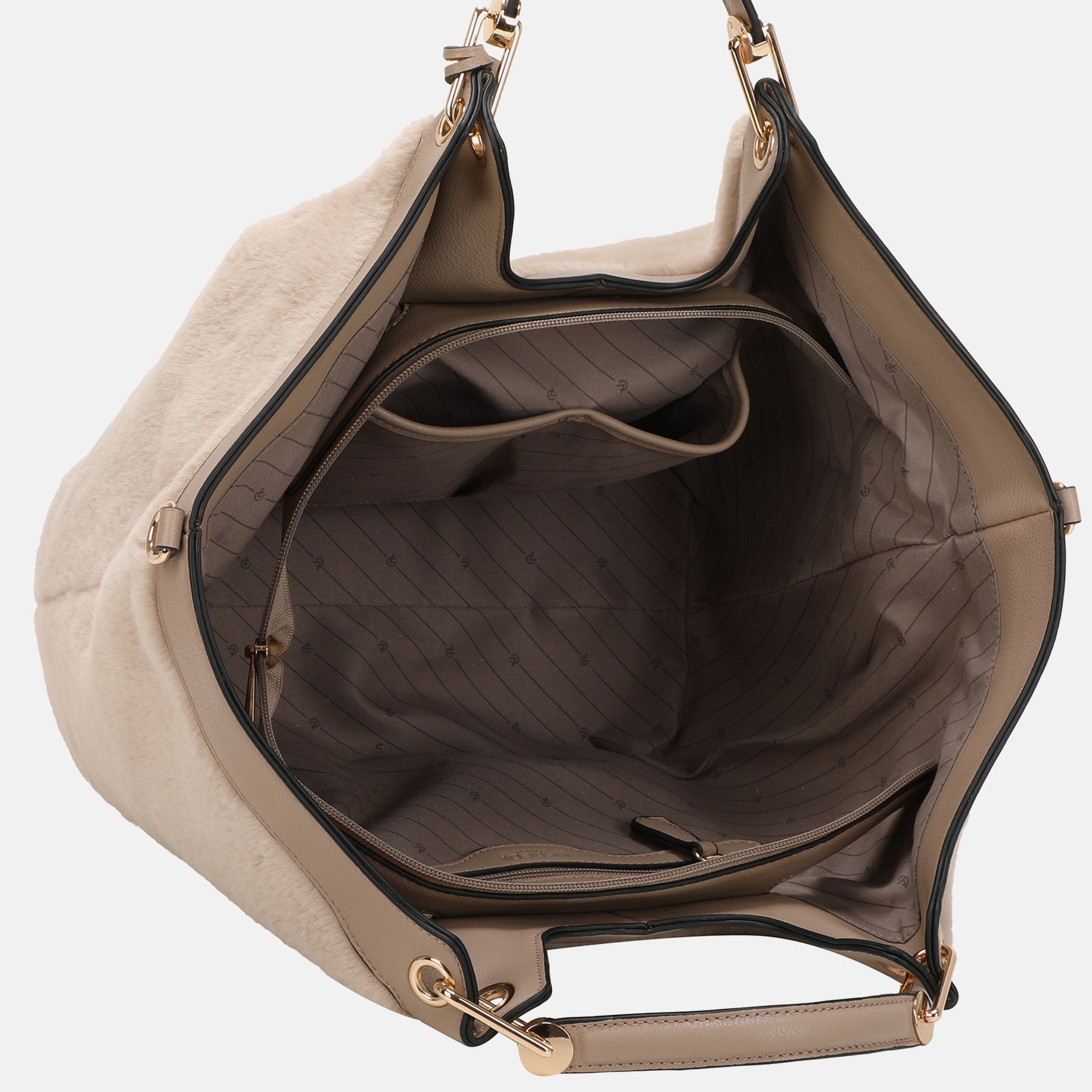 T-Ovlina Henkeltasche beige - L.Credi Munich