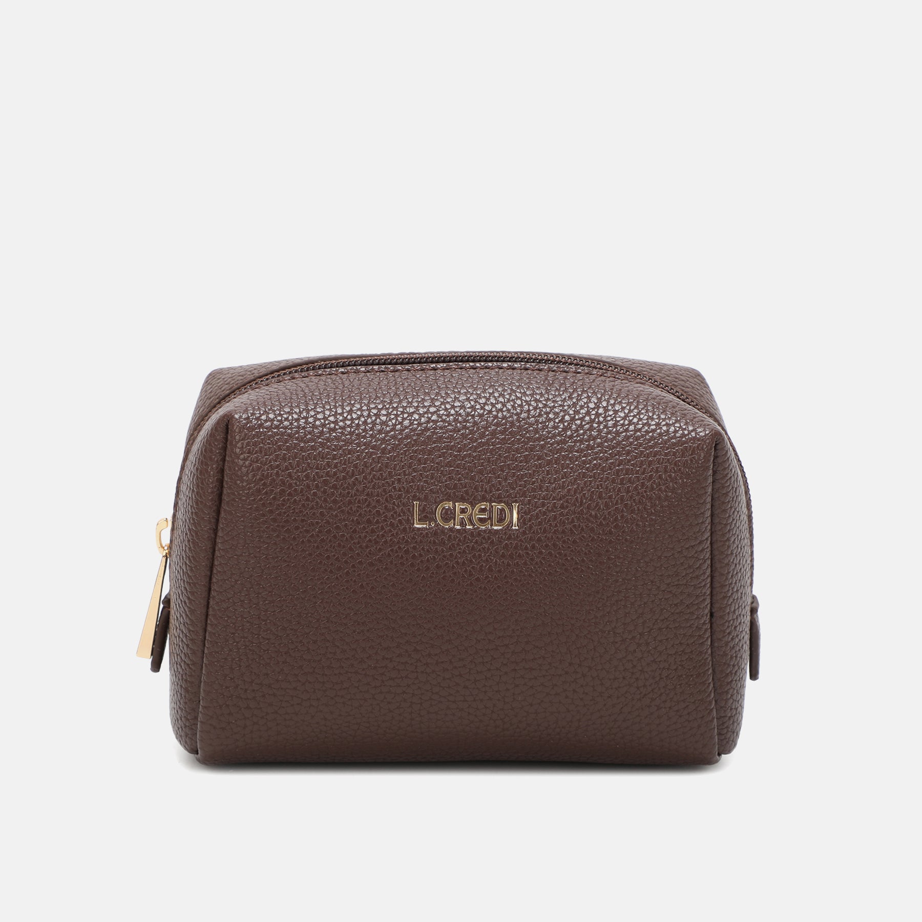 T-Ella Kosmetiktasche braun mix - L.Credi Munich