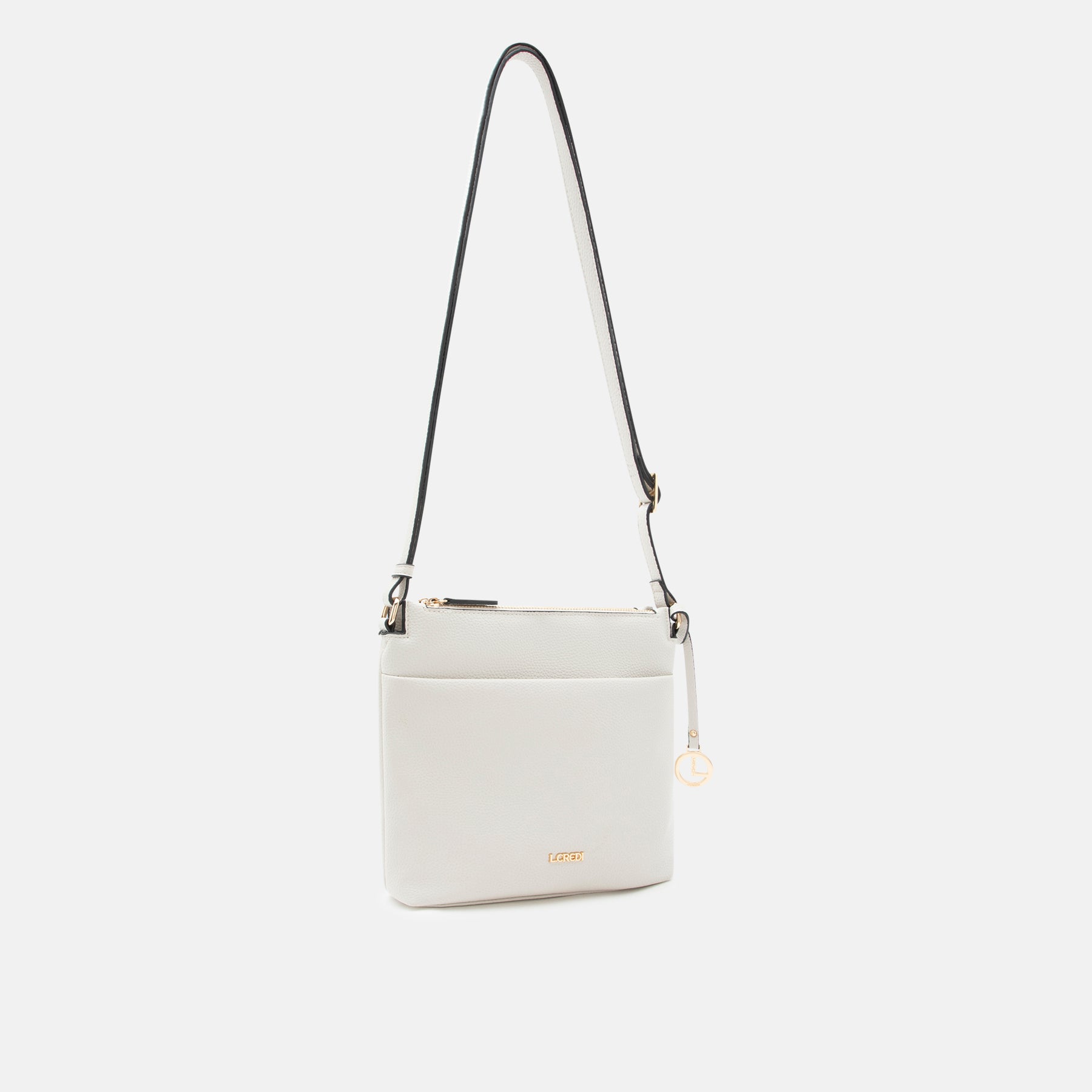 Umhängetasche light gray Ella Serie