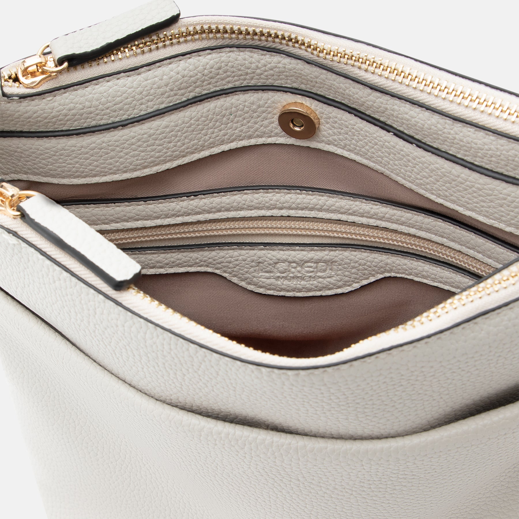 Umhängetasche light gray Ella Serie