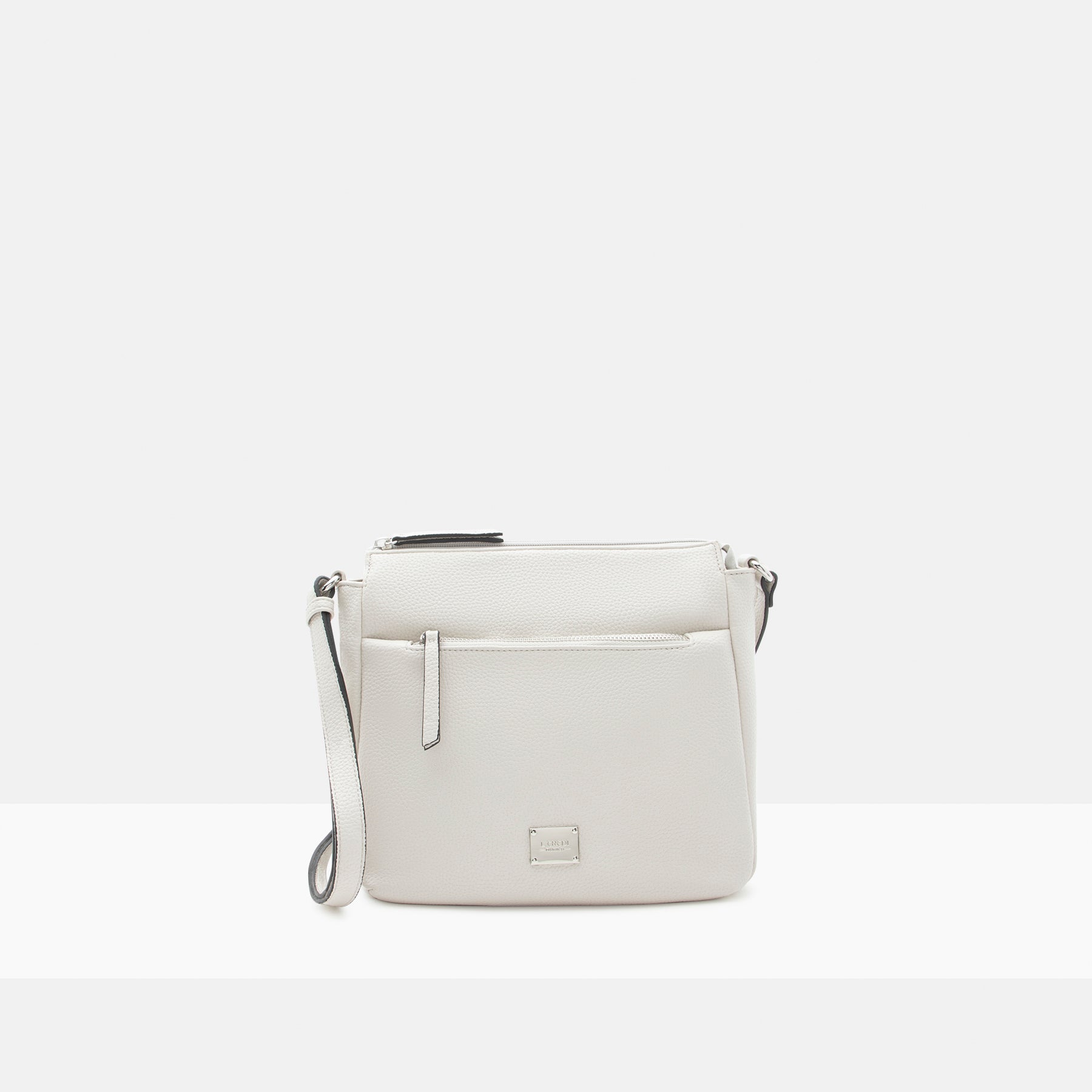 Umhängetasche light gray Budapest Serie