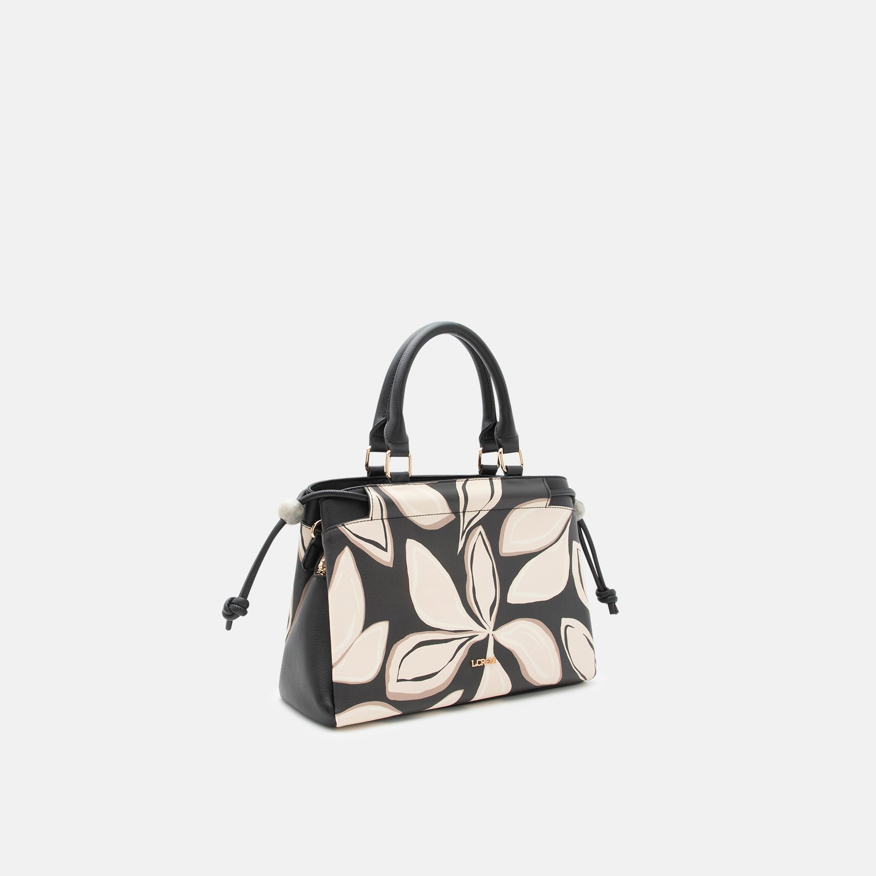 Henkeltasche schwarz mix Rabia Serie