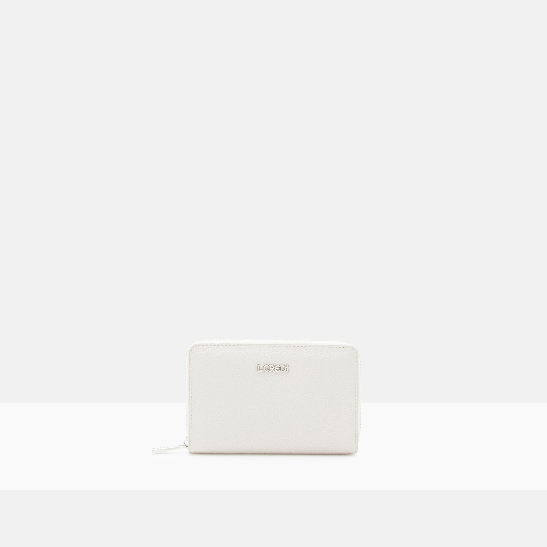 Portemonnaie light gray Perla Serie - L.Credi Munich