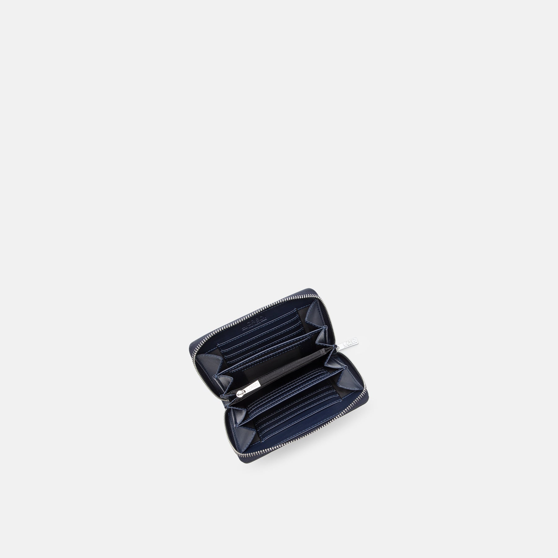 Perla Portemonnaie Damen marine - L.Credi Munich