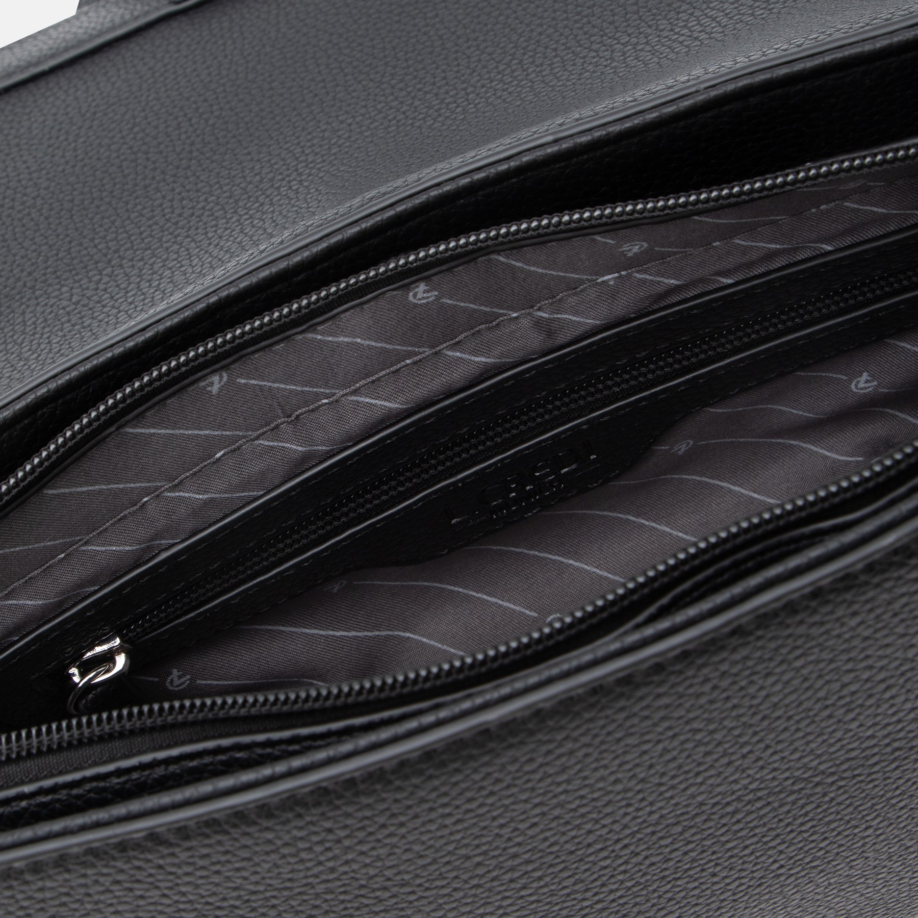 Umhängetasche schwarz Rada Serie - L.Credi Munich