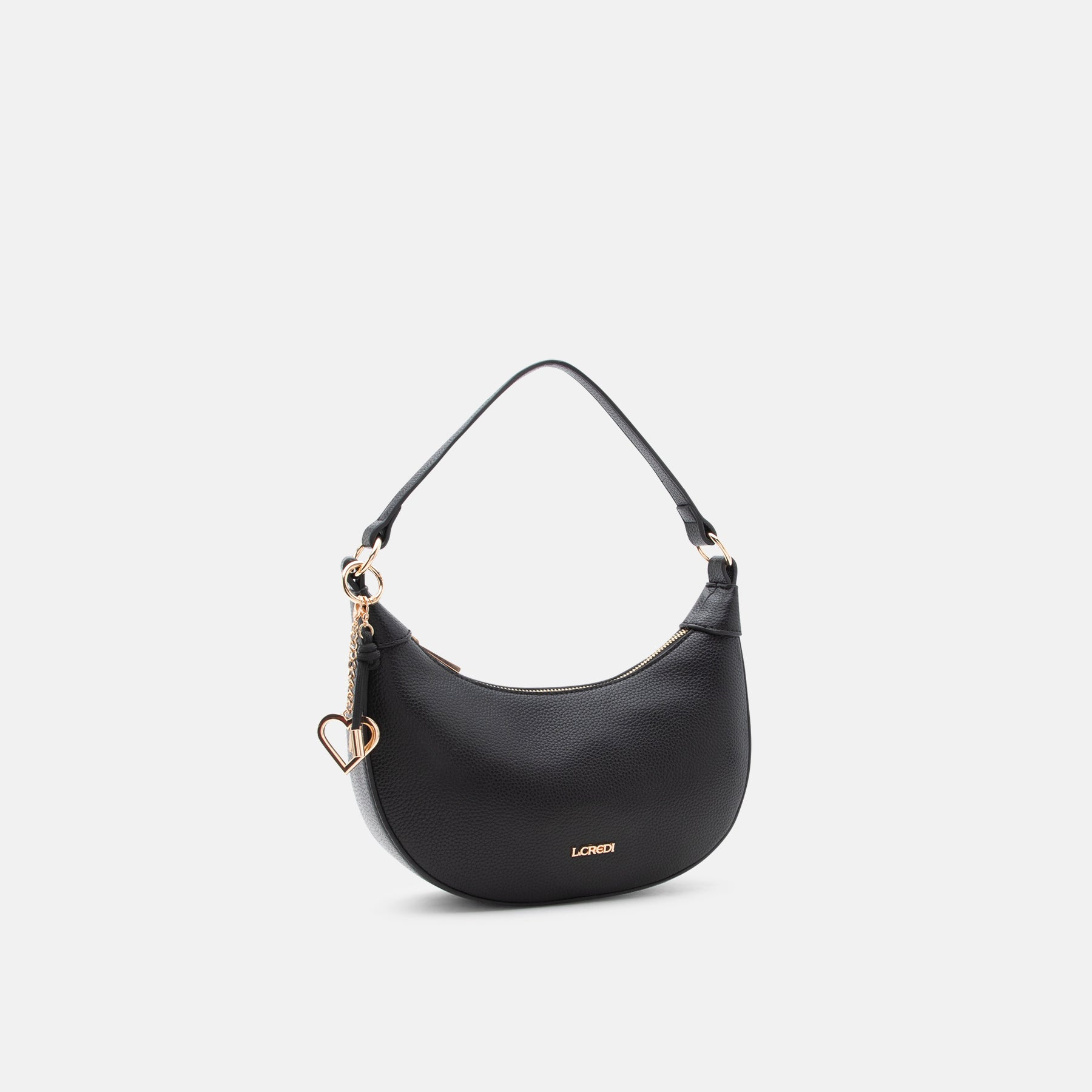 Umhängetasche schwarz Ragna Serie - L.Credi Munich