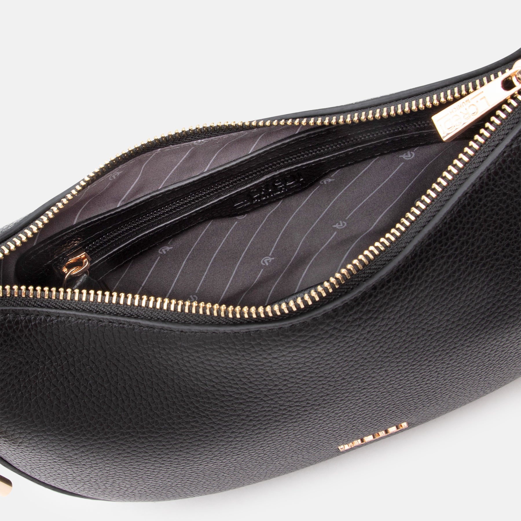 Umhängetasche schwarz Ragna Serie - L.Credi Munich