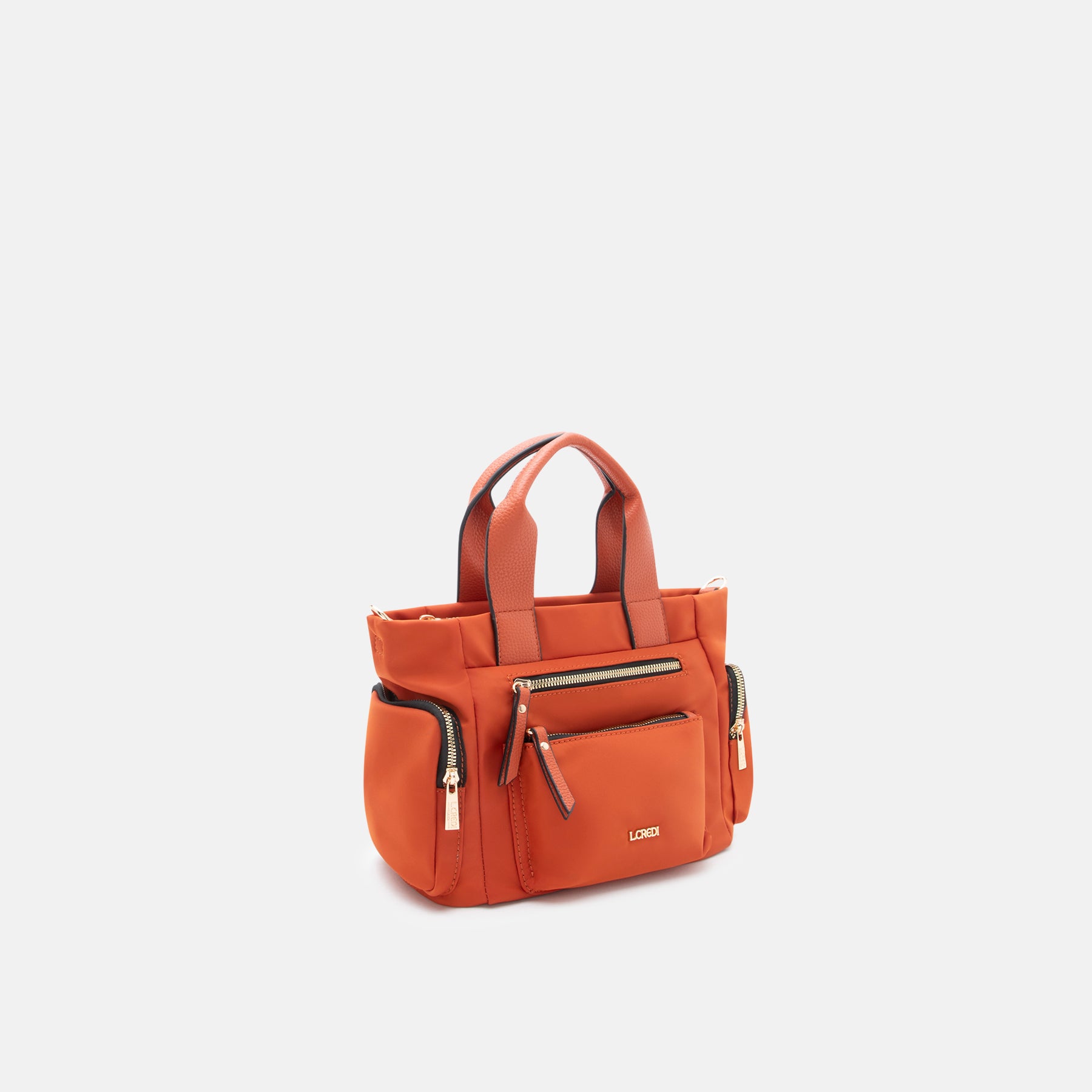 Odeta Henkeltasche burned orange - L.Credi Munich