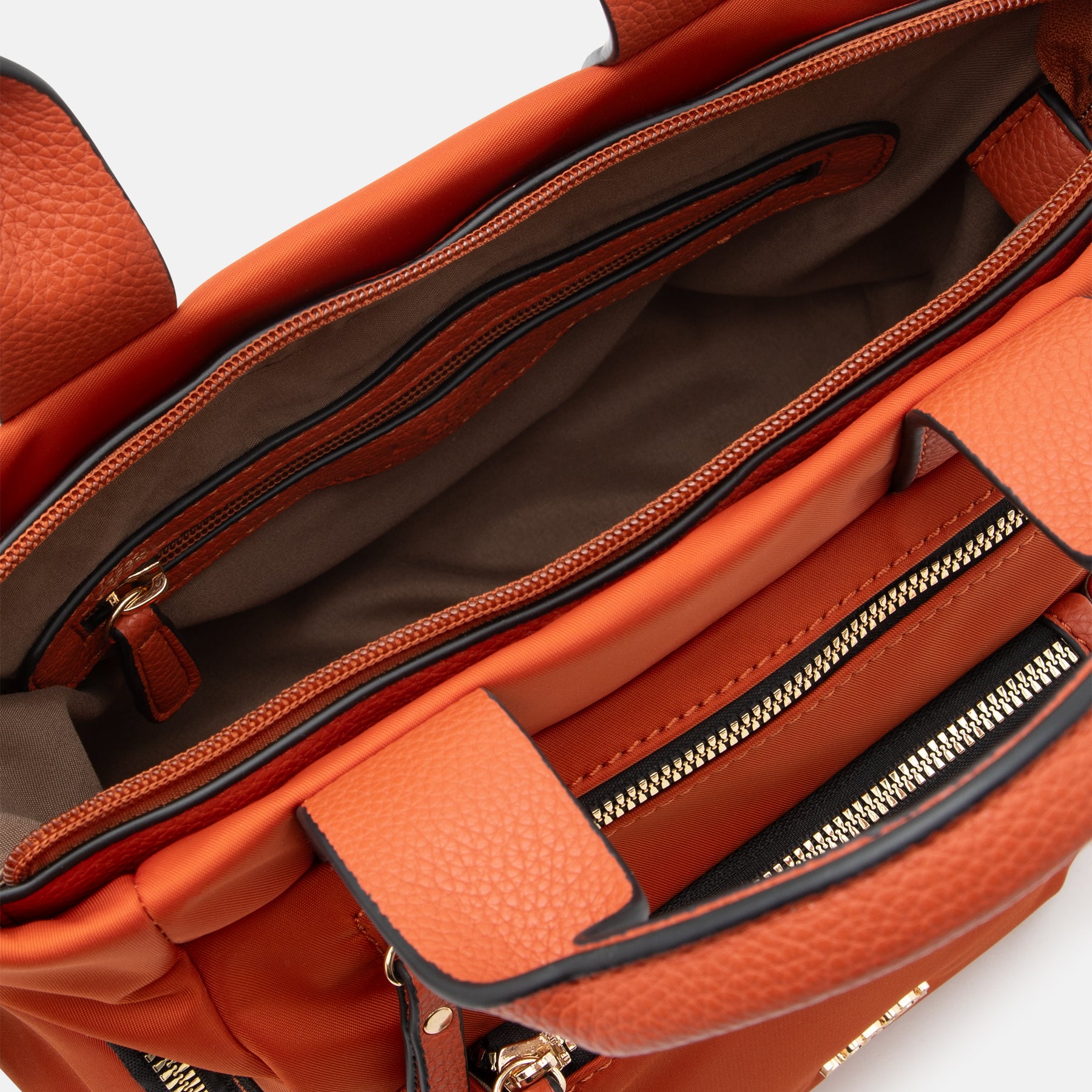 Odeta Henkeltasche burned orange - L.Credi Munich