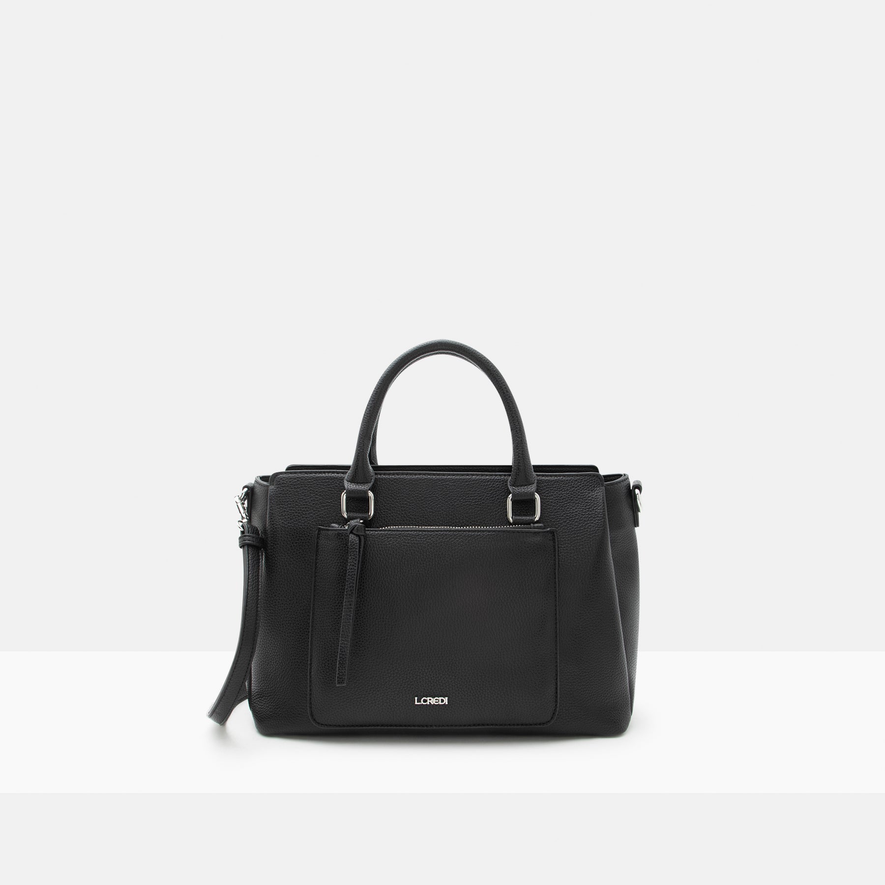 Henkeltasche schwarz Rainett Serie - L.Credi Munich