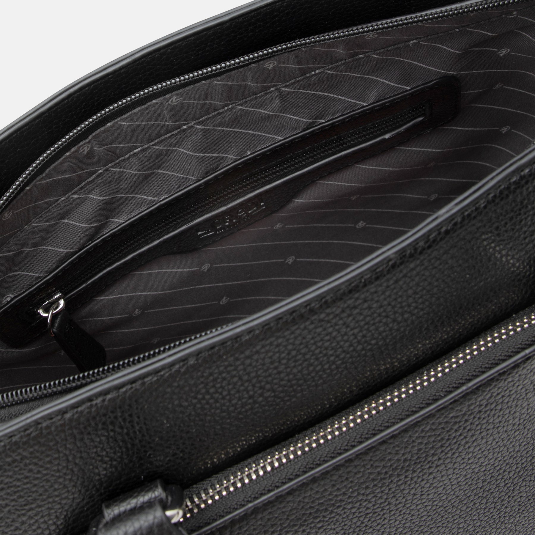 Henkeltasche schwarz Rainett Serie - L.Credi Munich