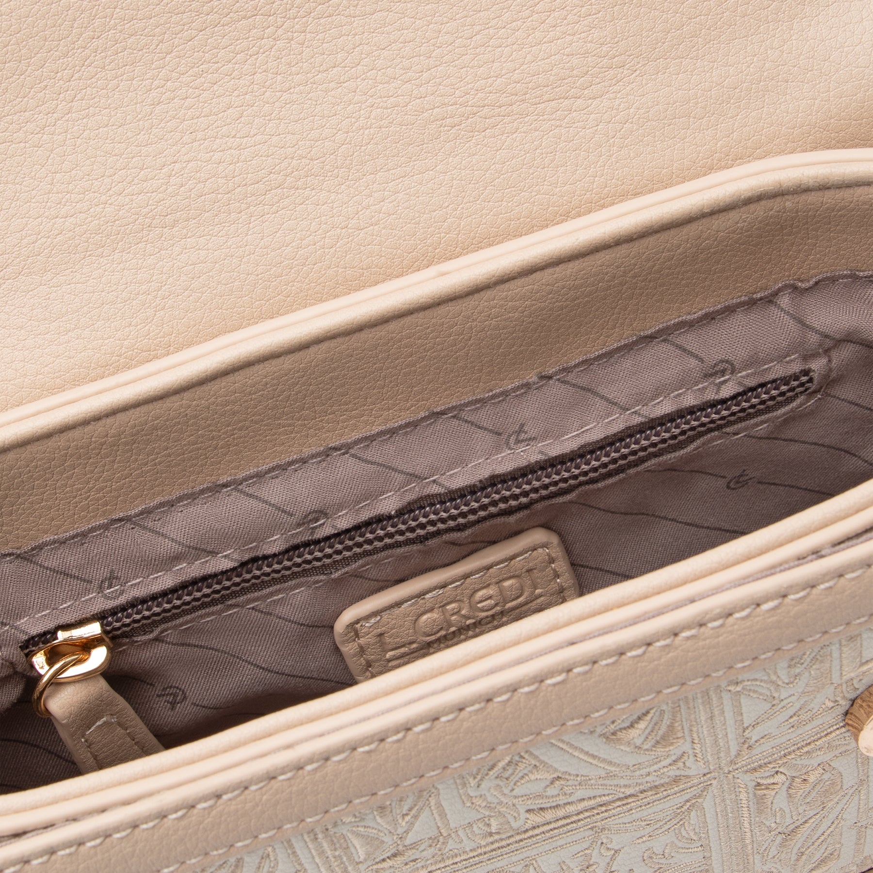 Umhängetasche sand/ offwhite Orelia Serie - L.Credi Munich