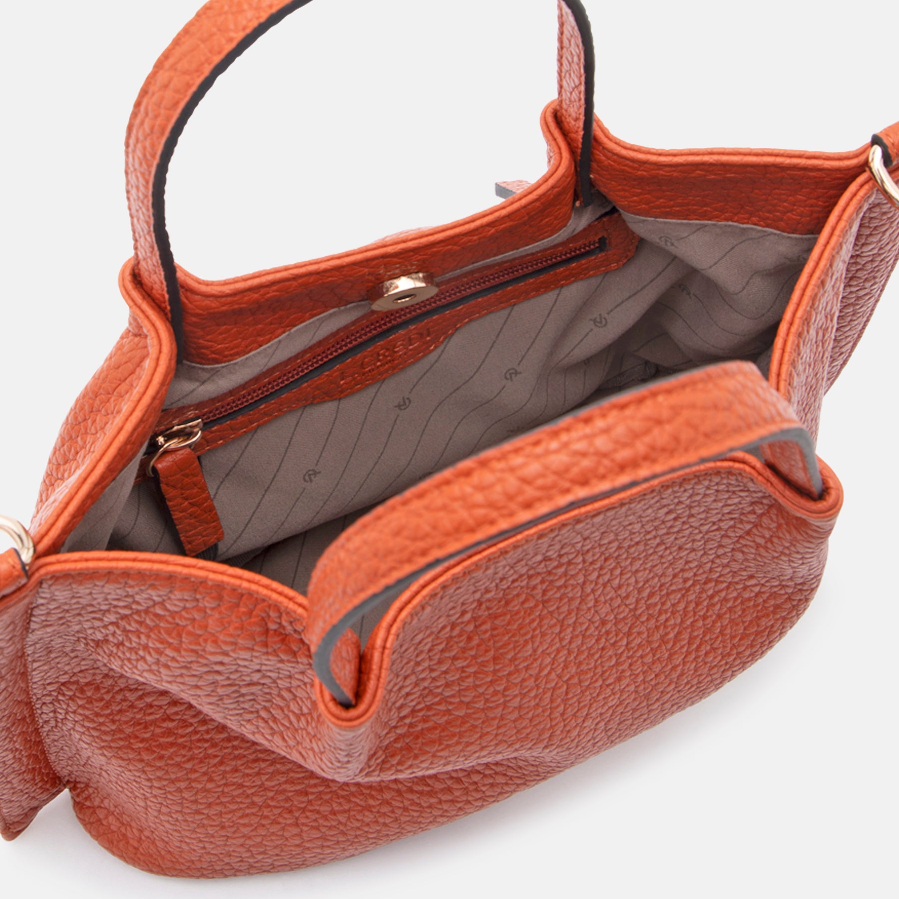 Raila Henkeltasche burned orange