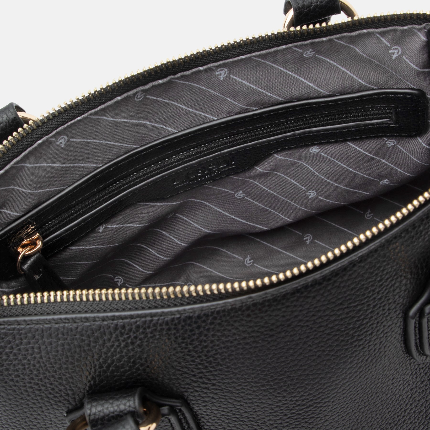 Henkeltasche schwarz Ramea Serie - L.Credi Munich