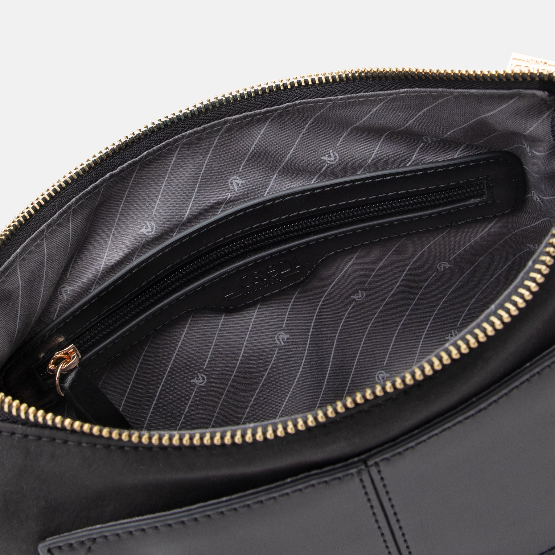 Umhängetasche schwarz Raica Serie - L.Credi Munich