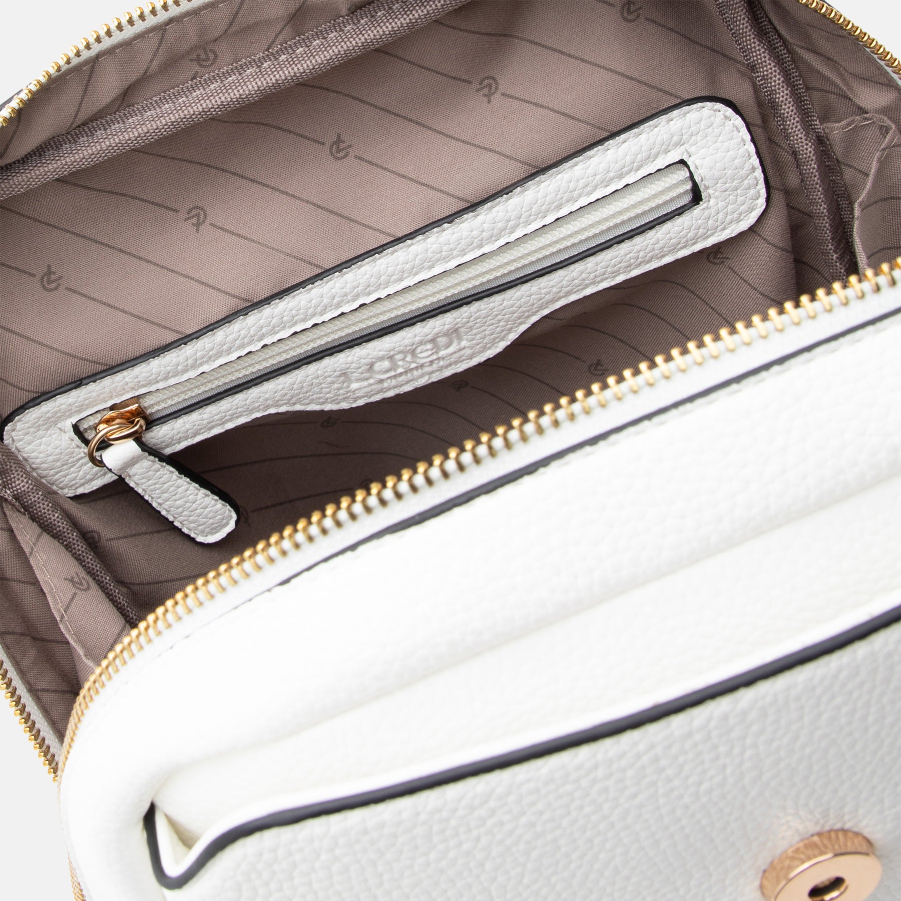 Rucksack weiss Ninina Serie - L.Credi Munich