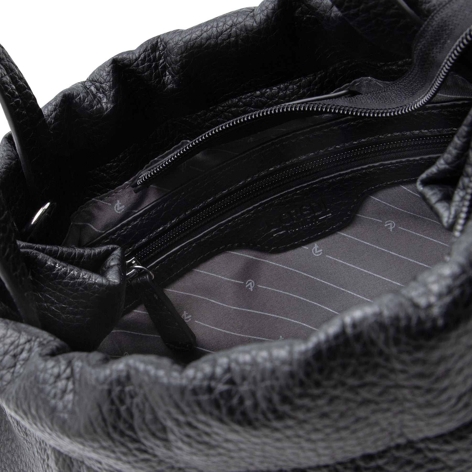 Henkeltasche schwarz Rainelle Serie - L.Credi Munich