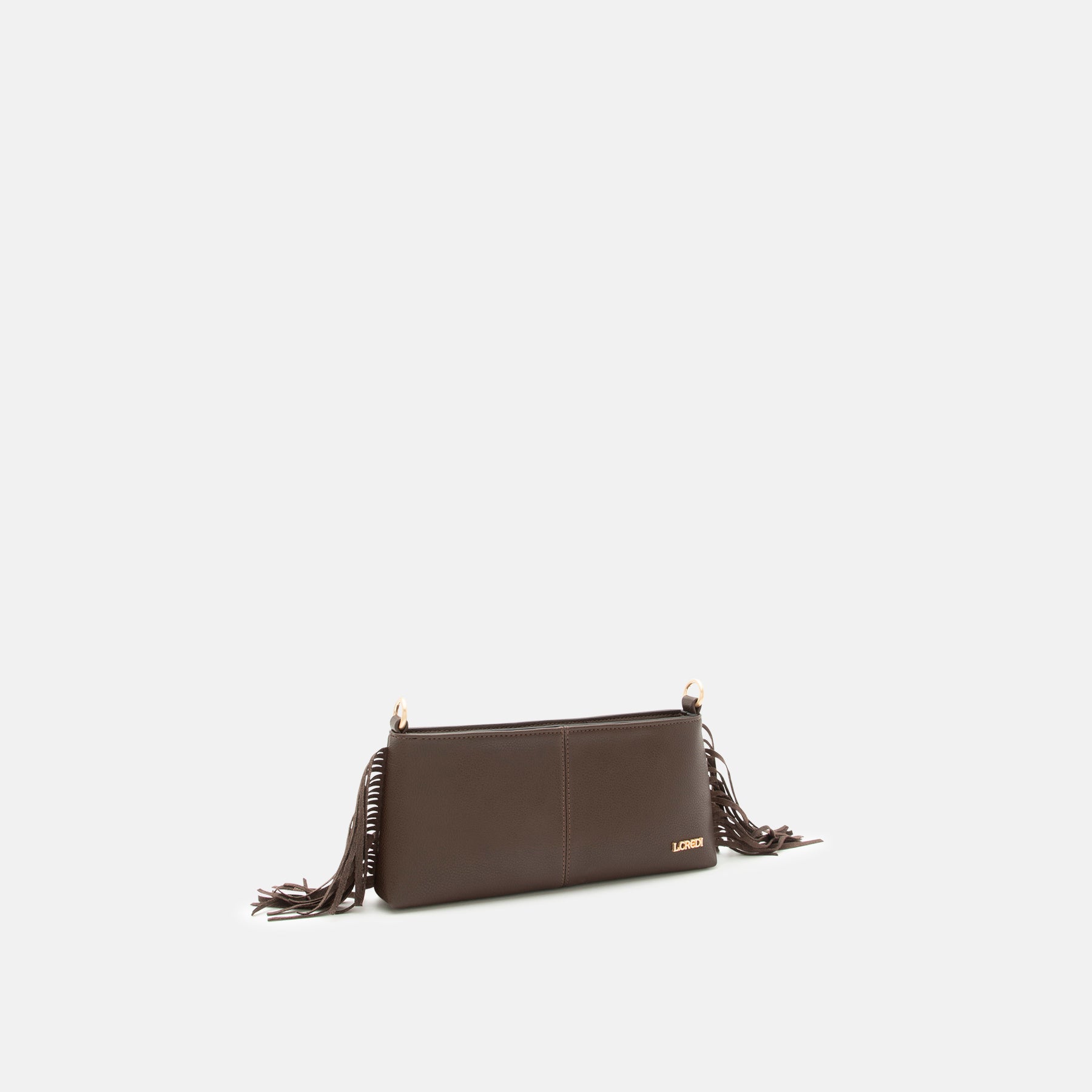 Raiana Clutch chocolate - L.Credi Munich