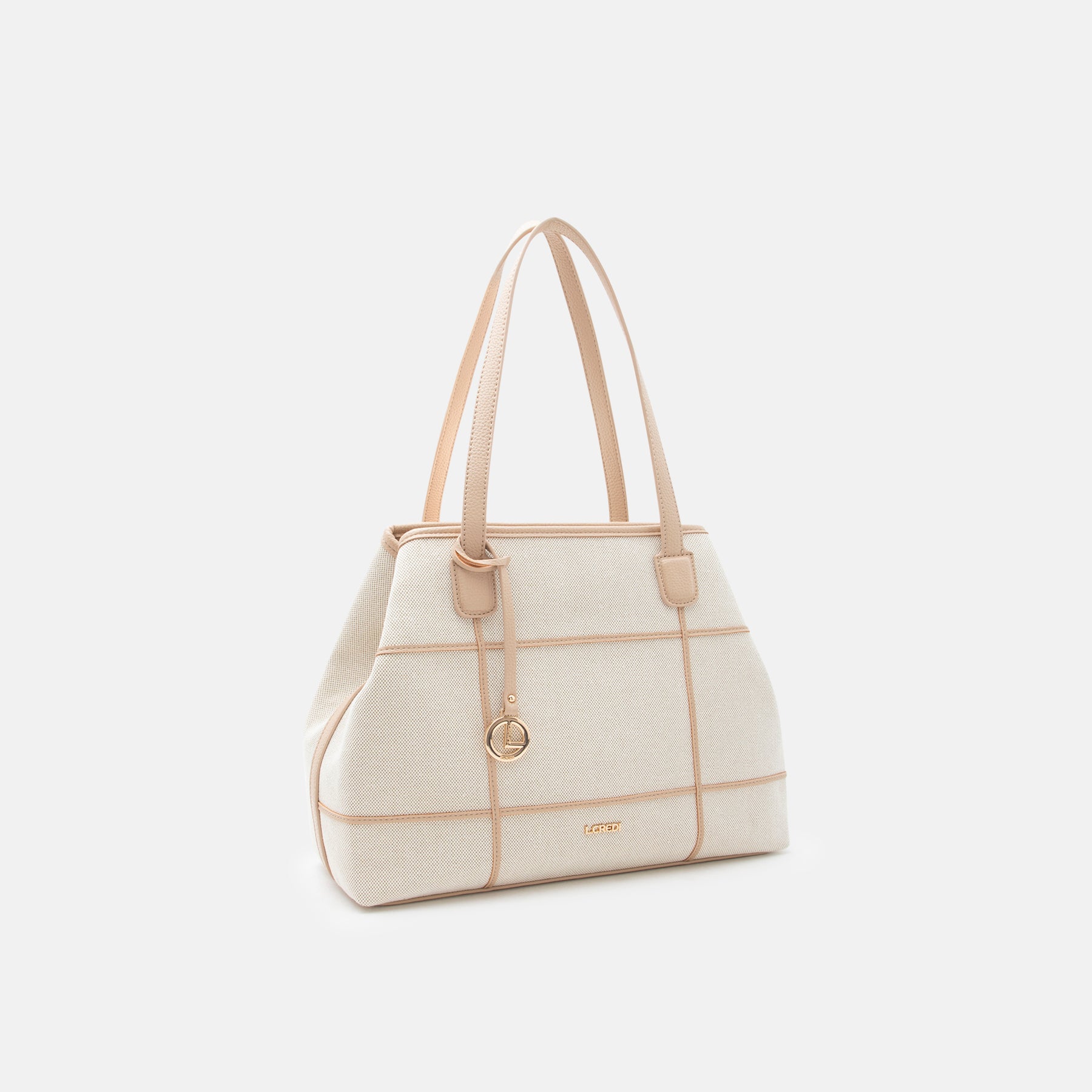 Henkeltasche desert sand Rahela Serie - L.Credi Munich