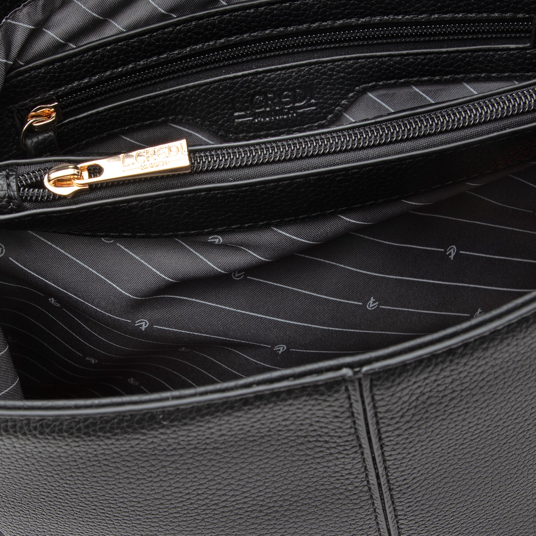 Ragda Umhängetasche schwarz - L.Credi Munich