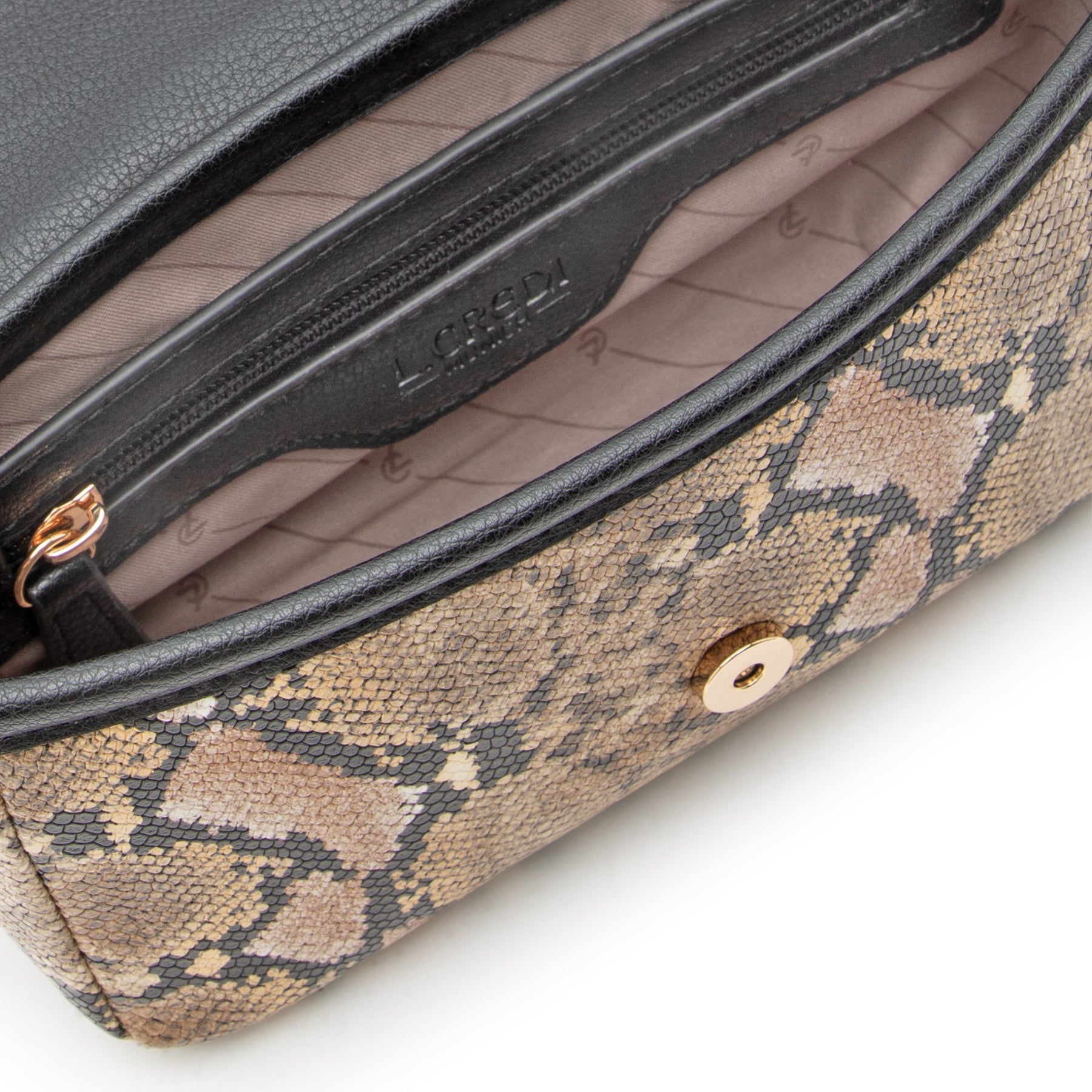 Rena Umhängetasche schwarz mix - L.Credi Munich