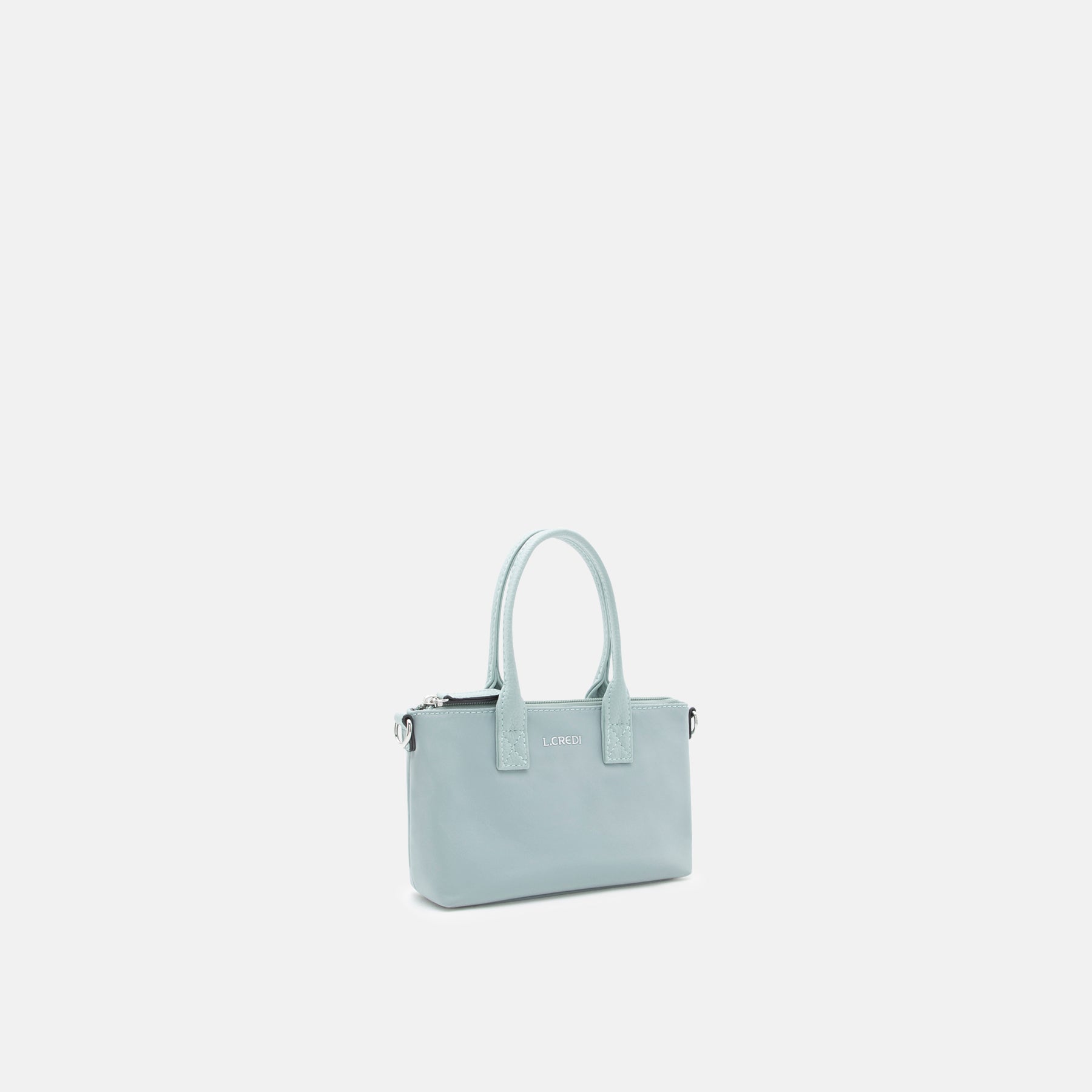 Henkeltasche mint blue Rhea Serie - L.Credi Munich