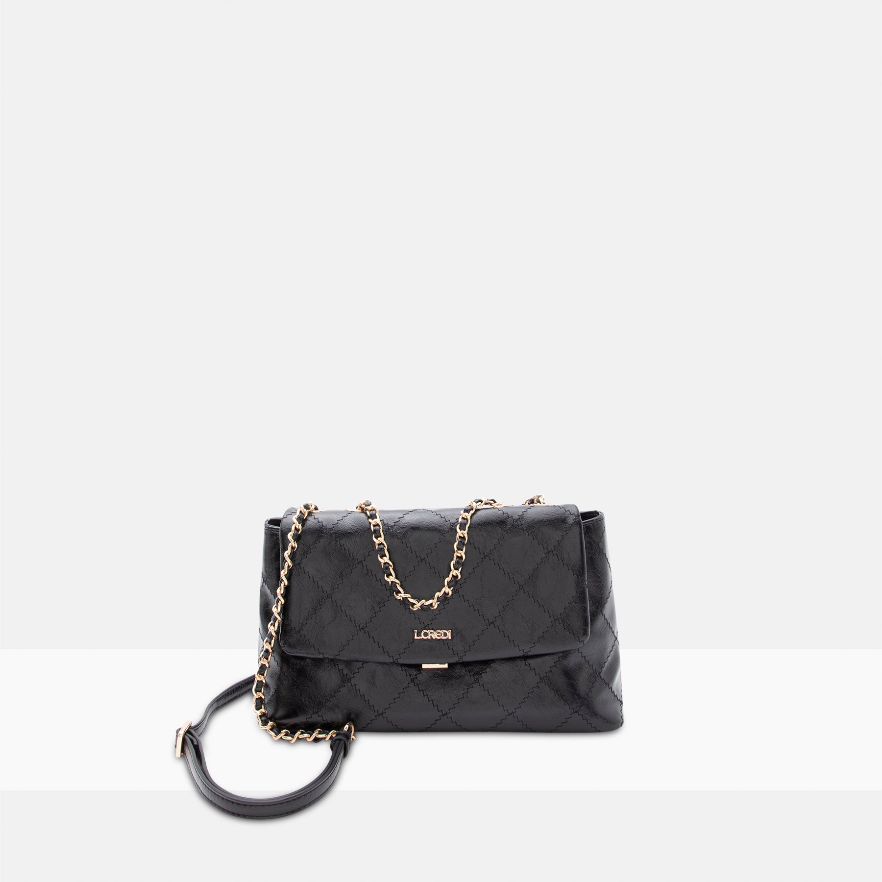 Umhängetasche schwarz Remalia Serie