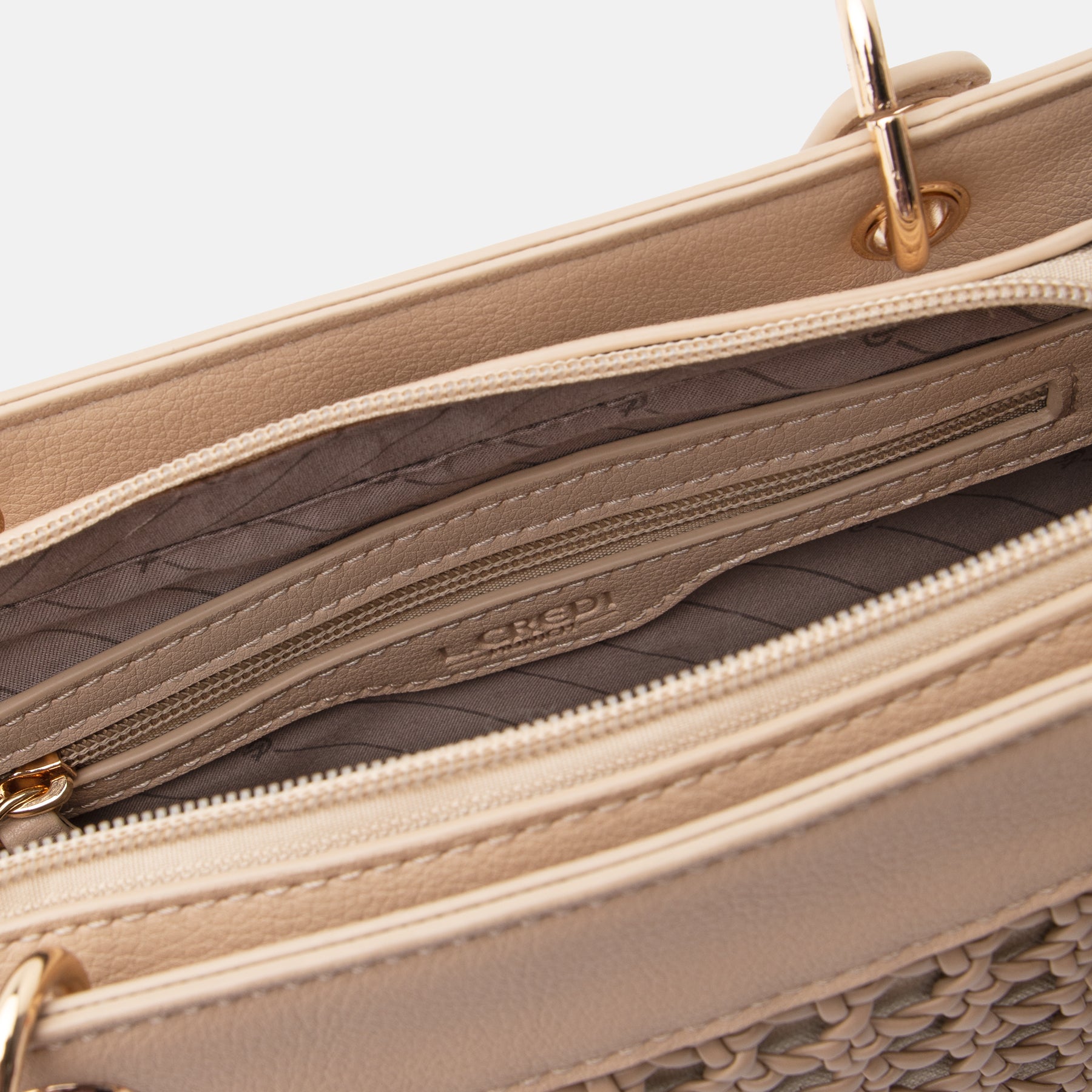 Henkeltasche desert sand Roxana Serie - L.Credi Munich