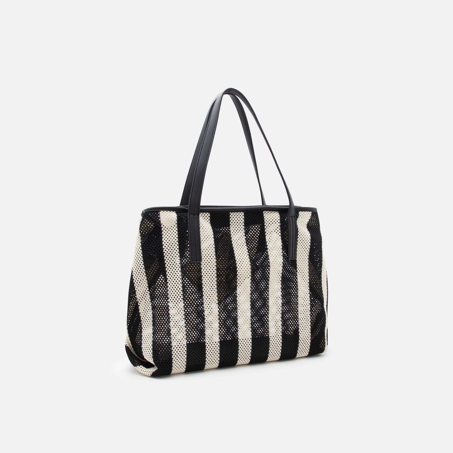 Shopper schwarz/ weiss Rima Serie - L.Credi Munich