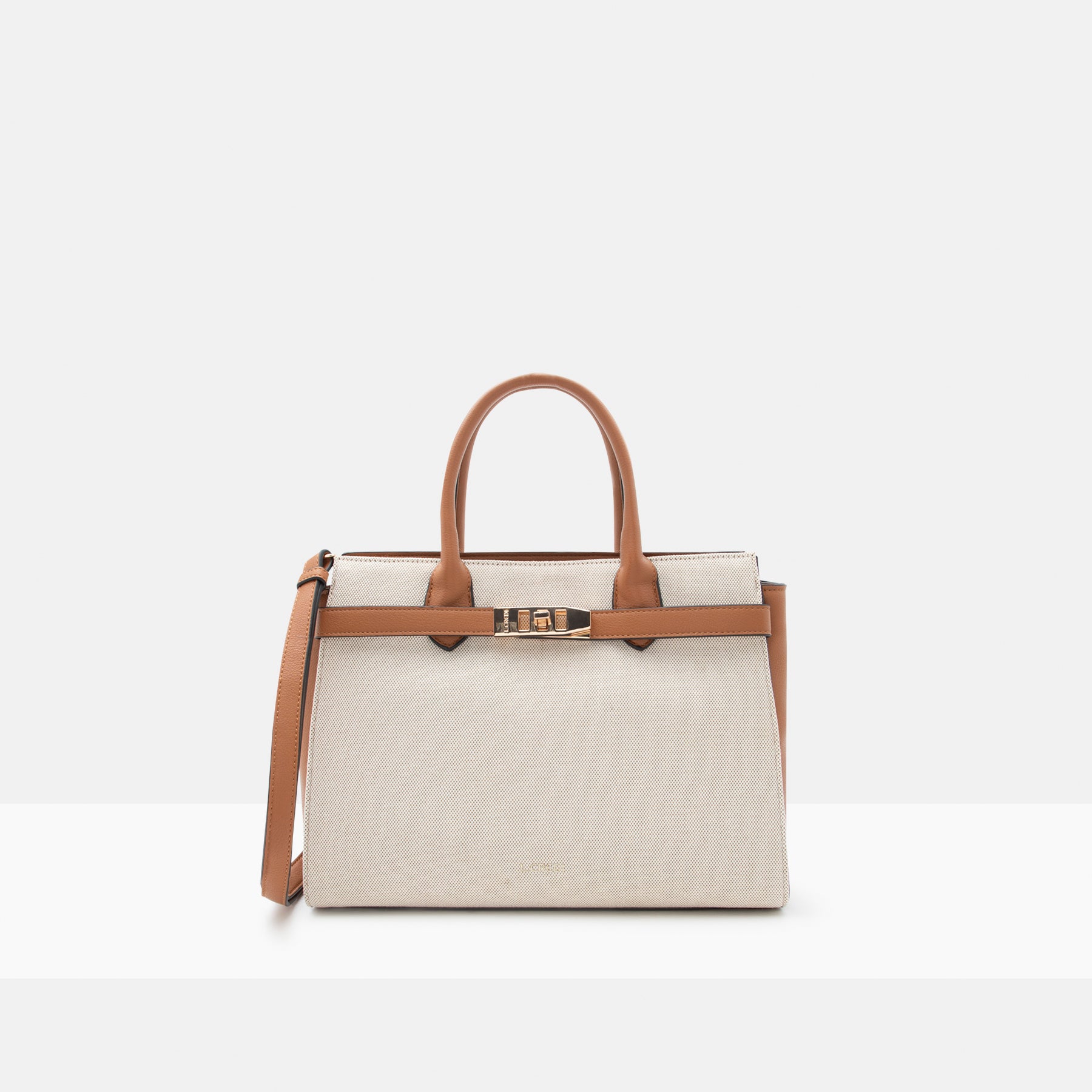 Rea-Henkeltasche-beige/-mix