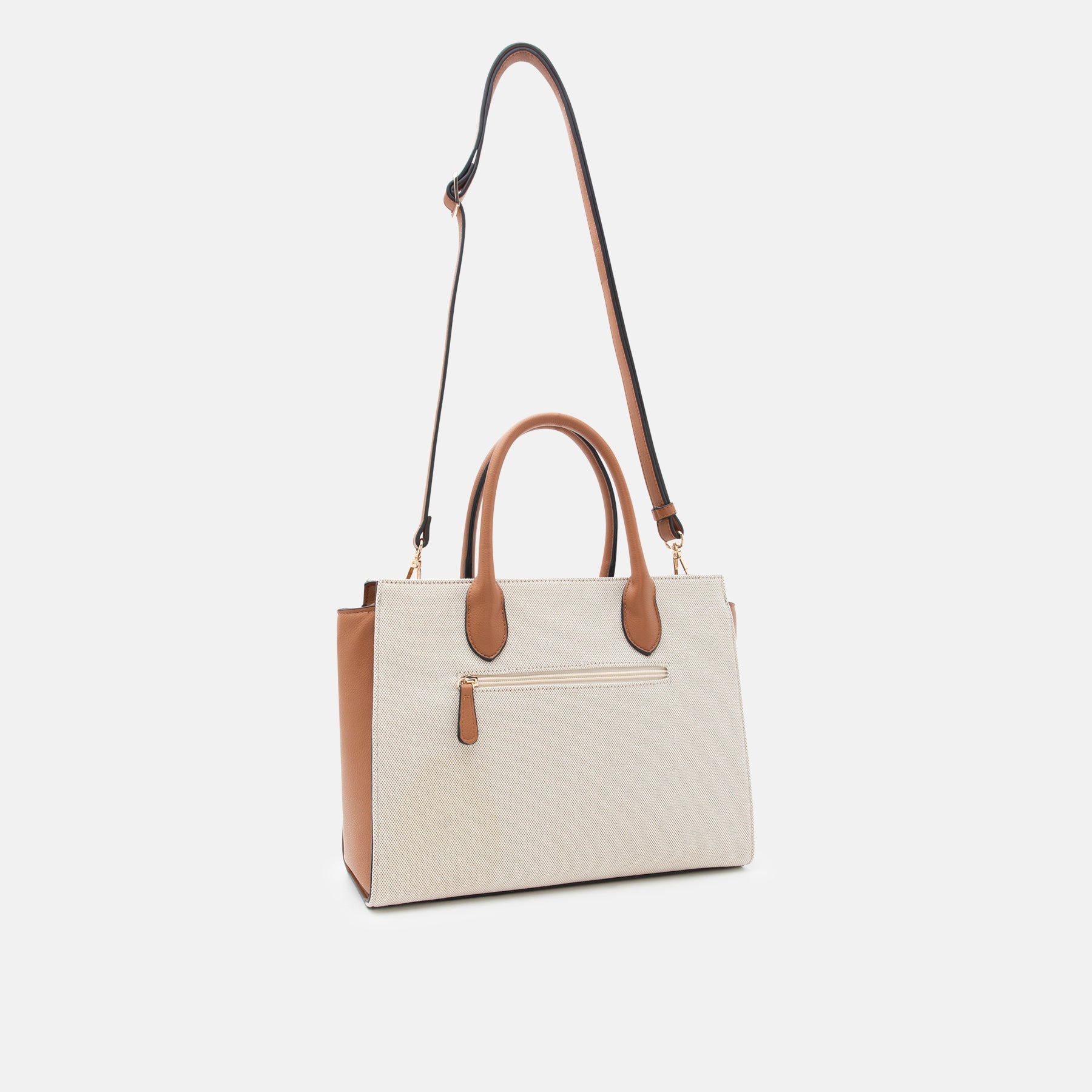 Henkeltasche beige/ mix Rea Serie - L.Credi Munich