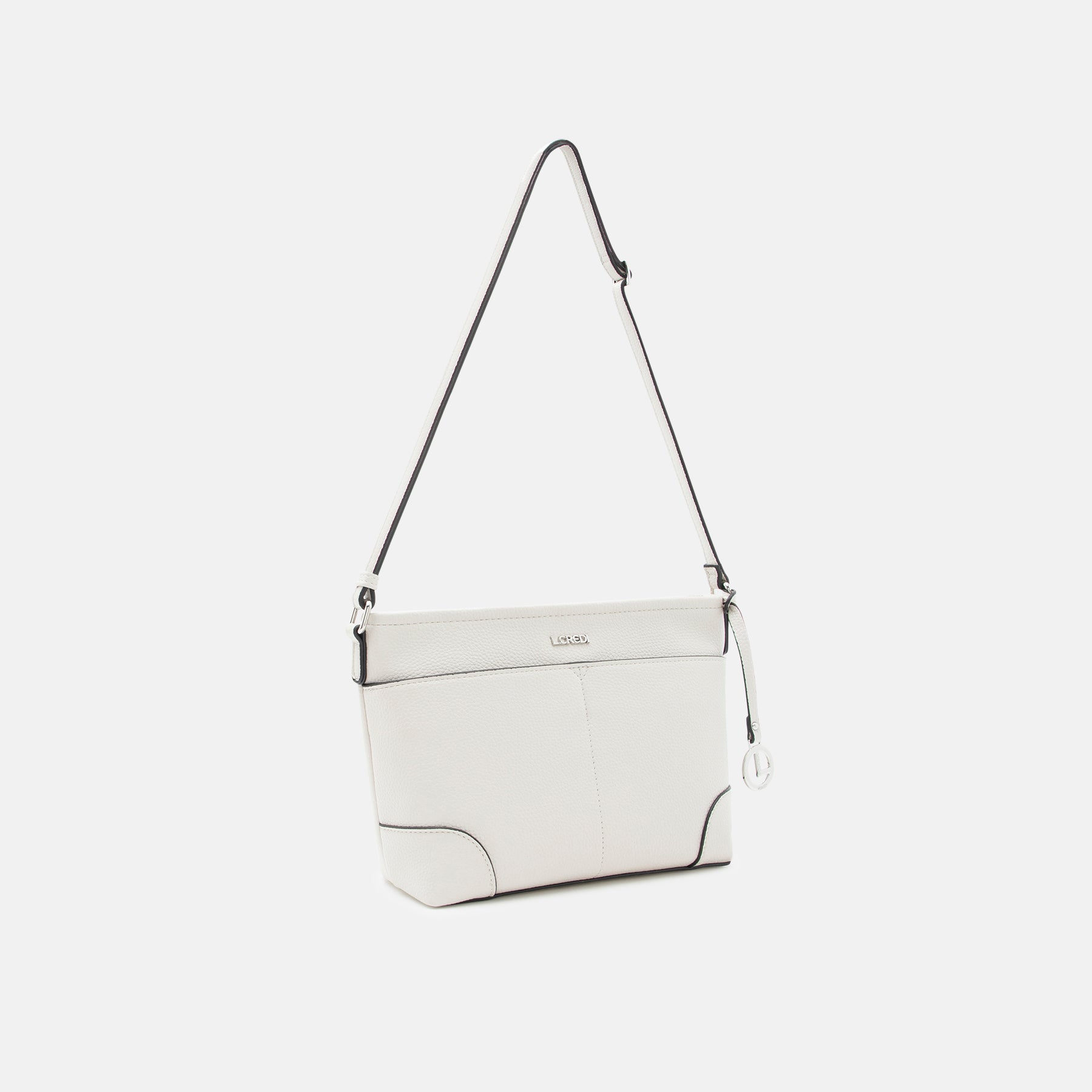 Umhängetasche light gray Rieke Serie - L.Credi Munich