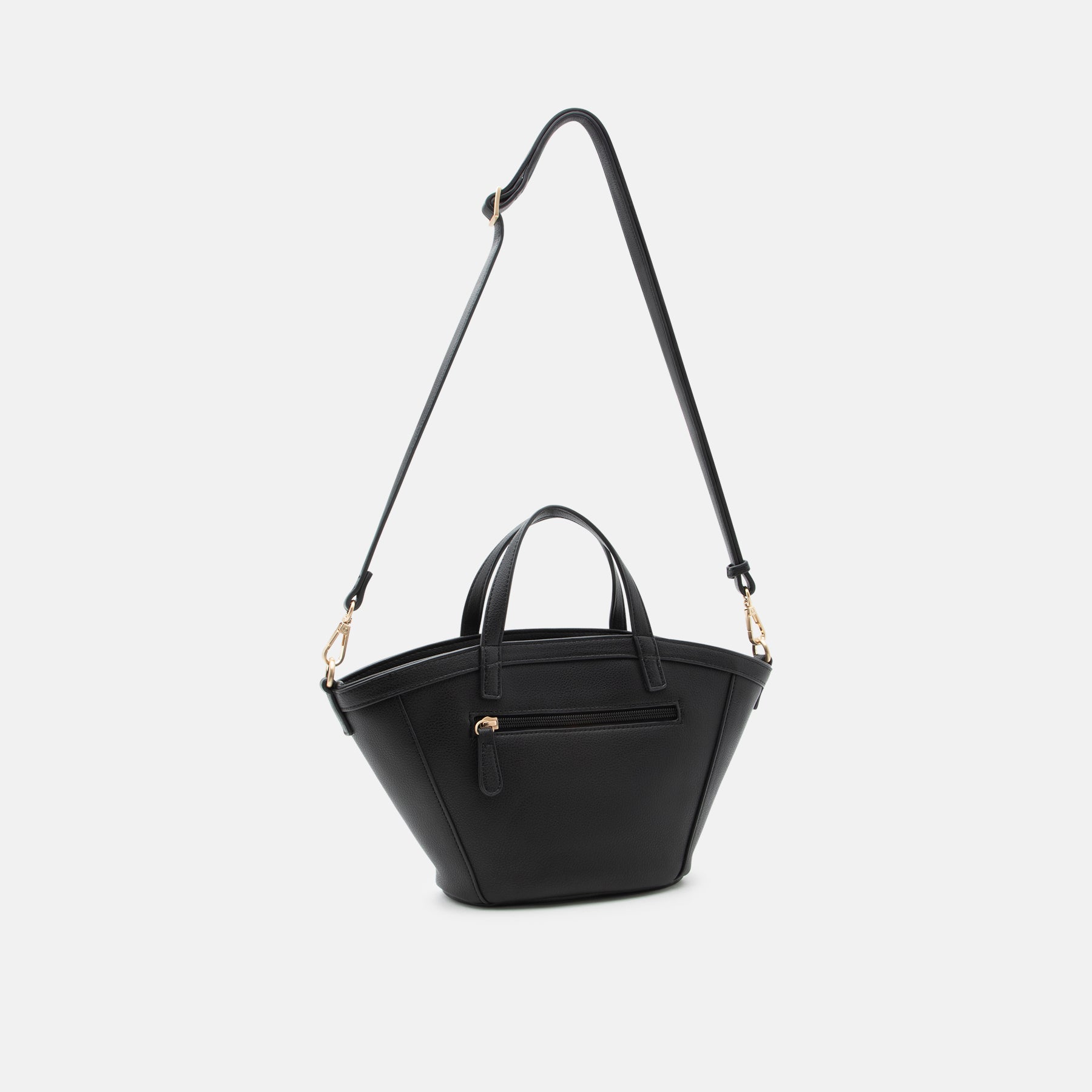 Henkeltasche schwarz/ beige Regina Serie - L.Credi Munich