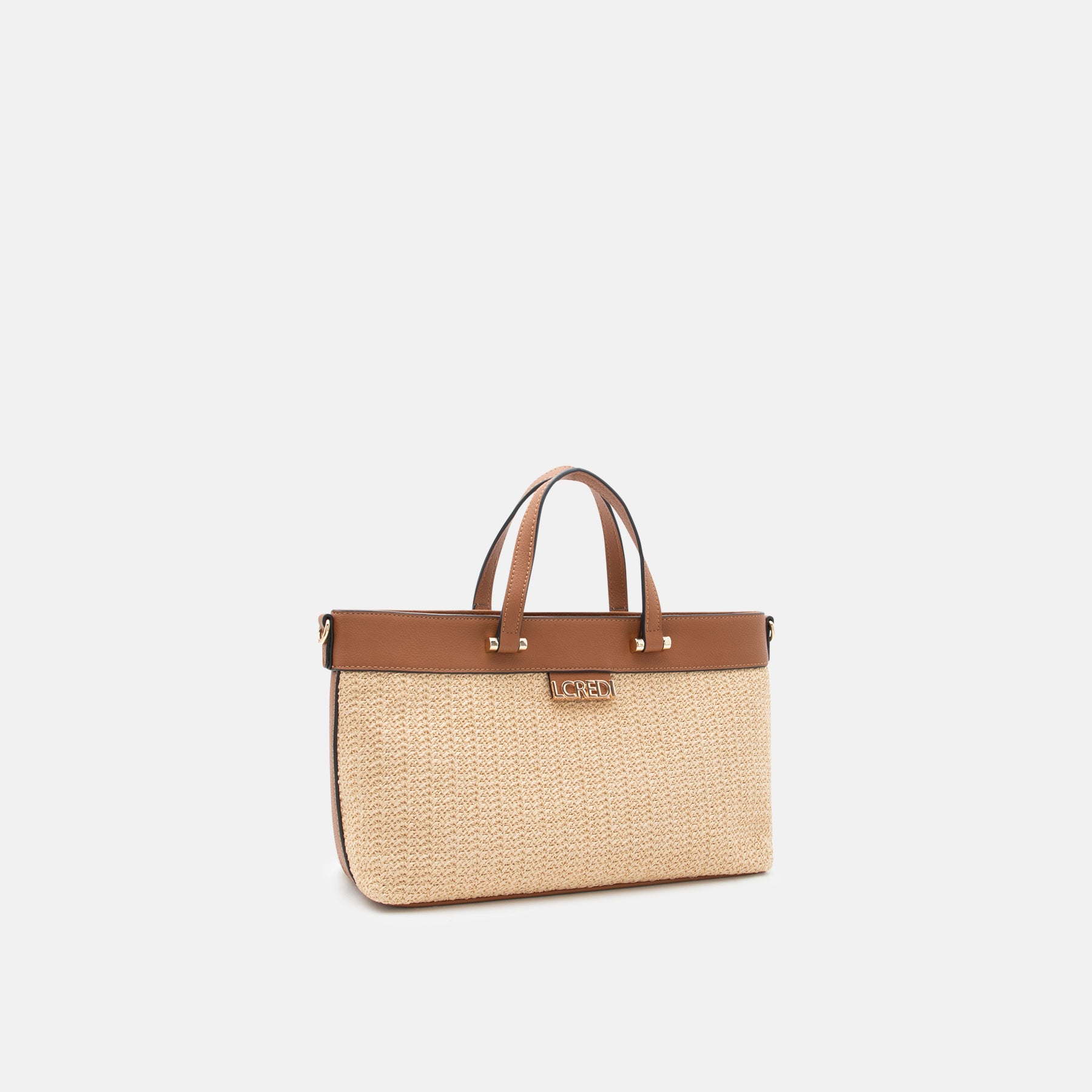 Henkeltasche nature Rosalie Serie - L.Credi Munich