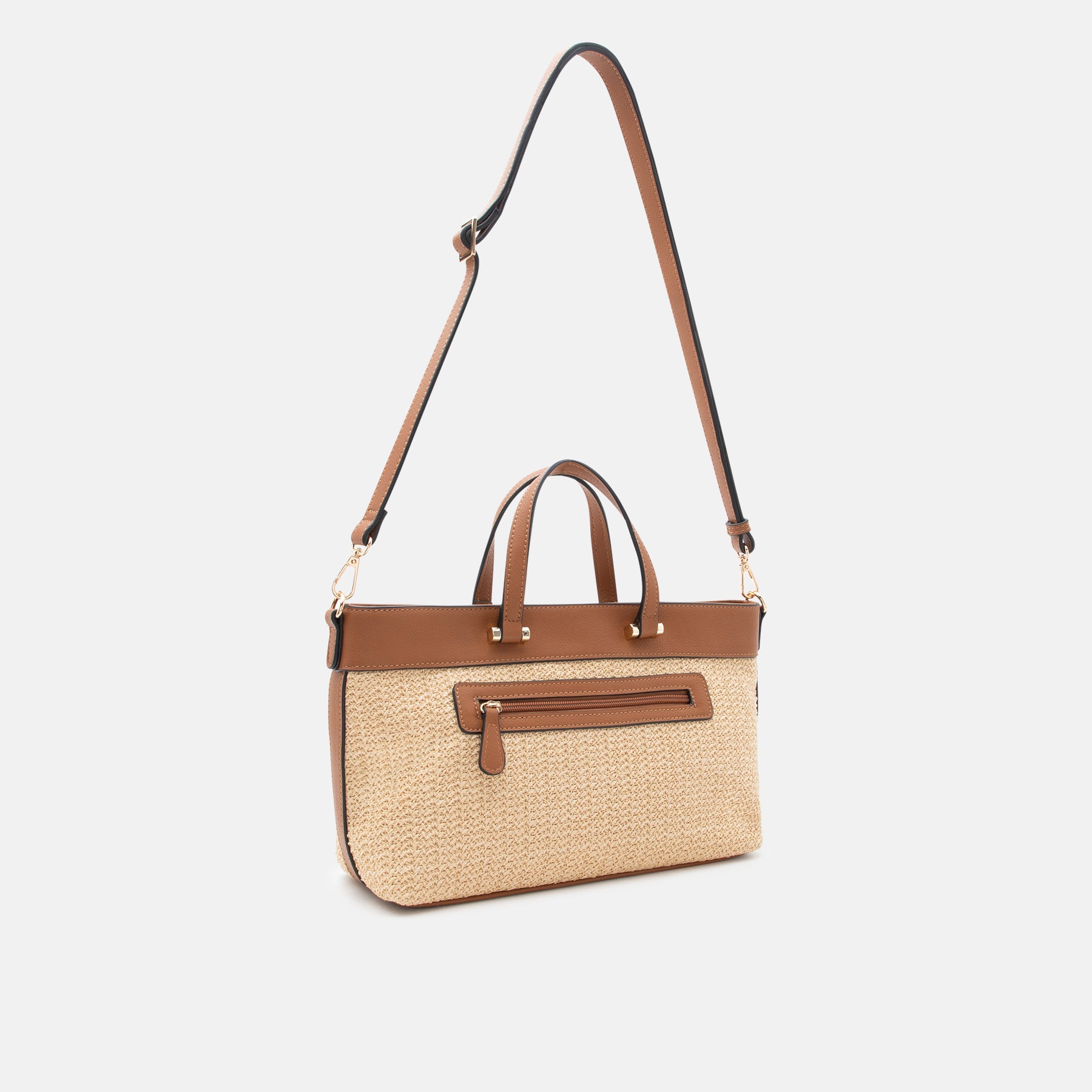 Henkeltasche nature Rosalie Serie - L.Credi Munich