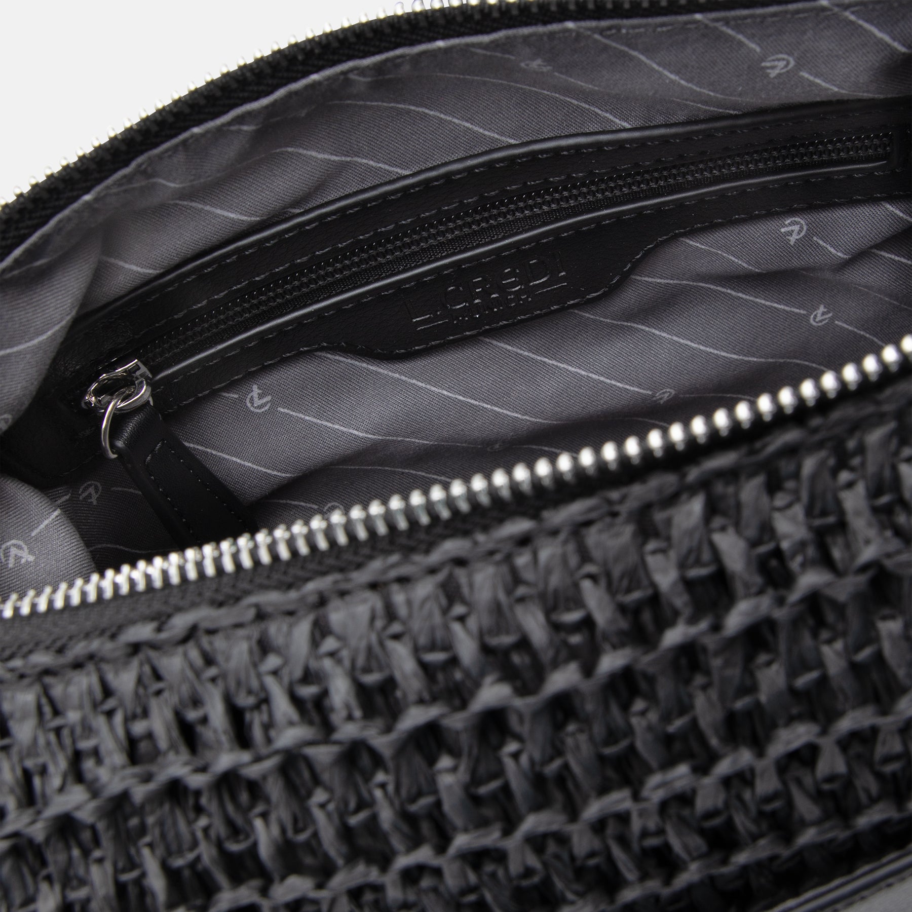 Umhängetasche schwarz Ramina Serie - L.Credi Munich