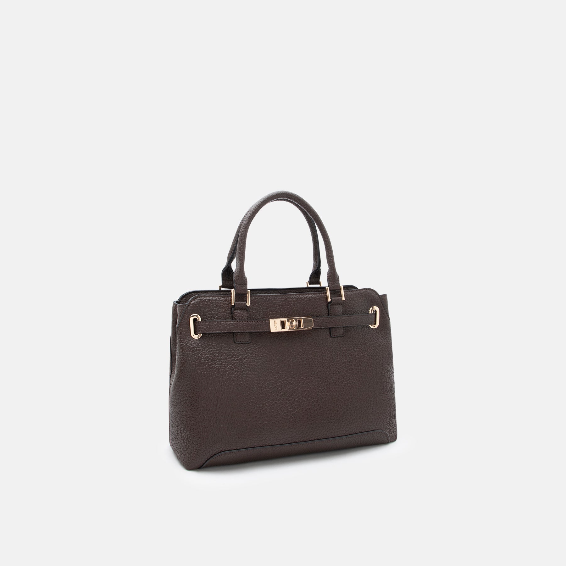 Renate Henkeltasche chocolate - L.Credi Munich