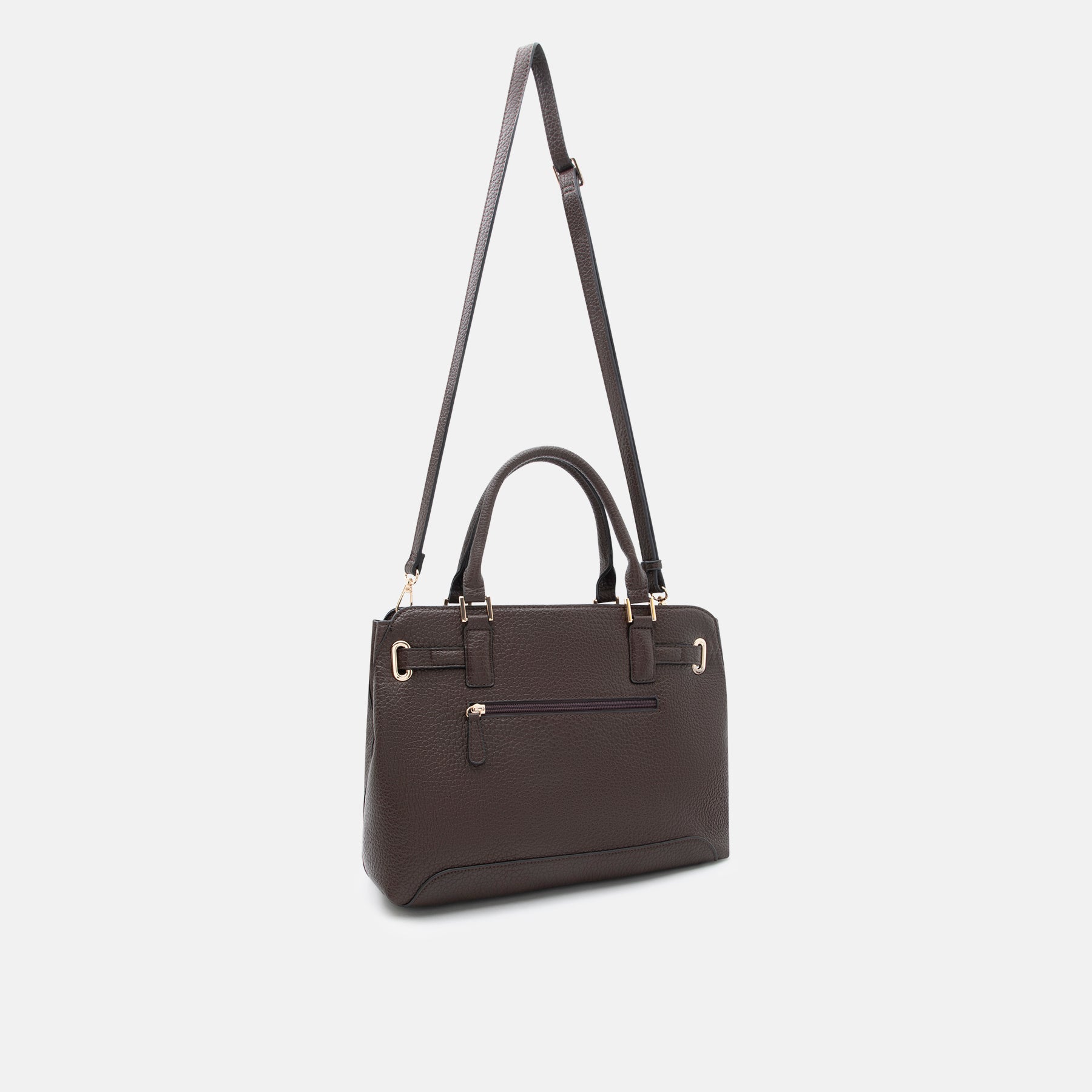 Renate Henkeltasche chocolate - L.Credi Munich