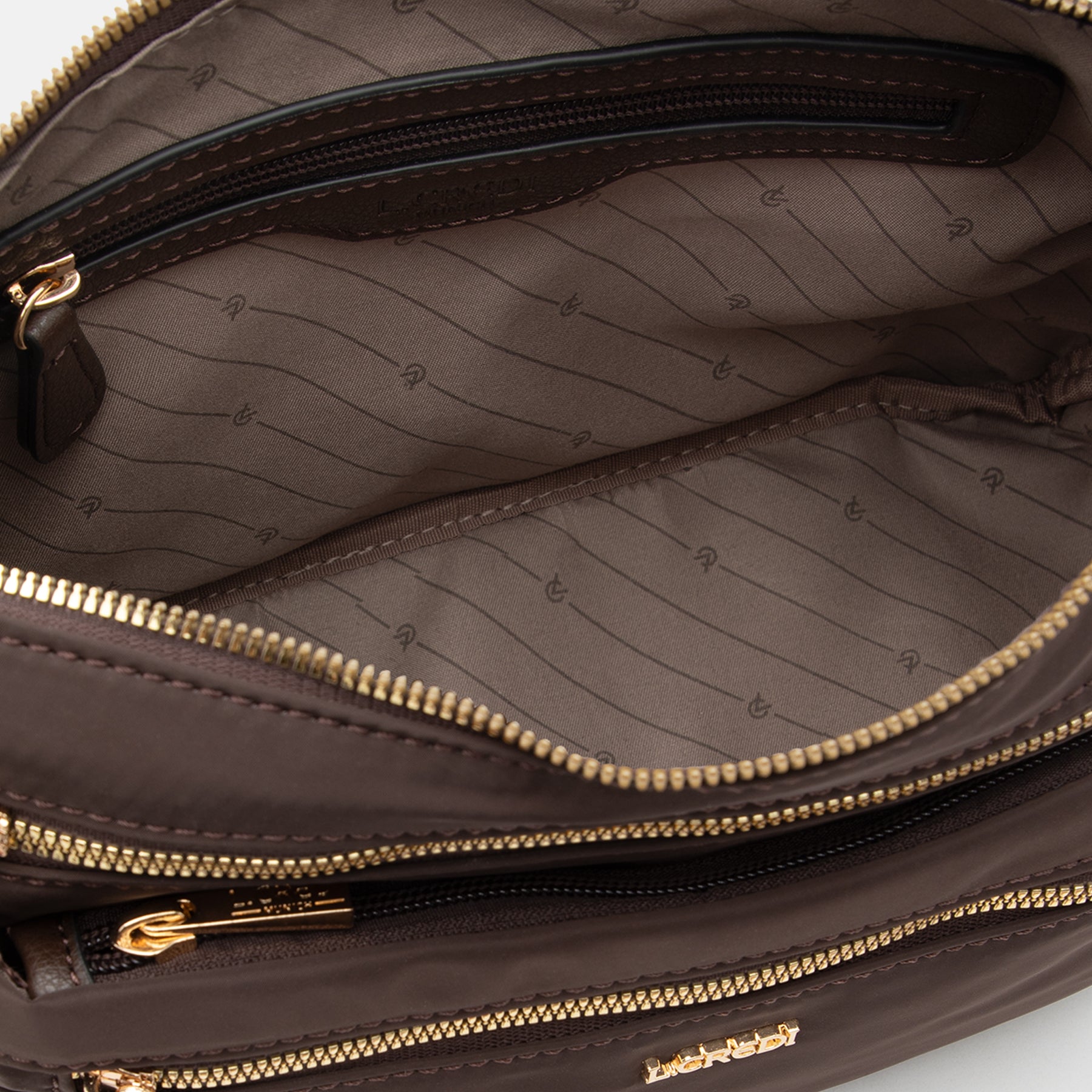 Odeta Umhängetasche chocolate - L.Credi Munich