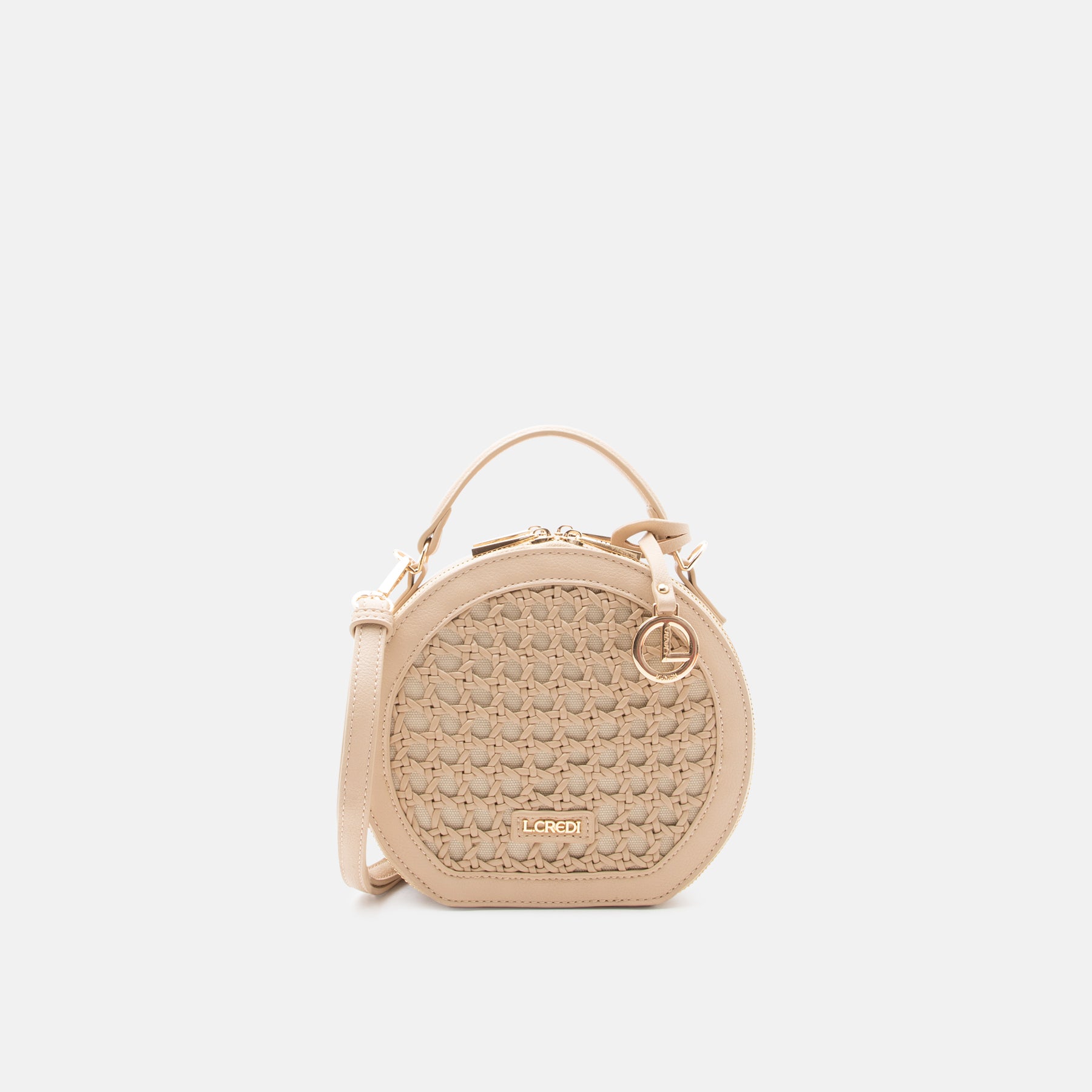 Umhängetasche desert sand Roxana Serie - L.Credi Munich
