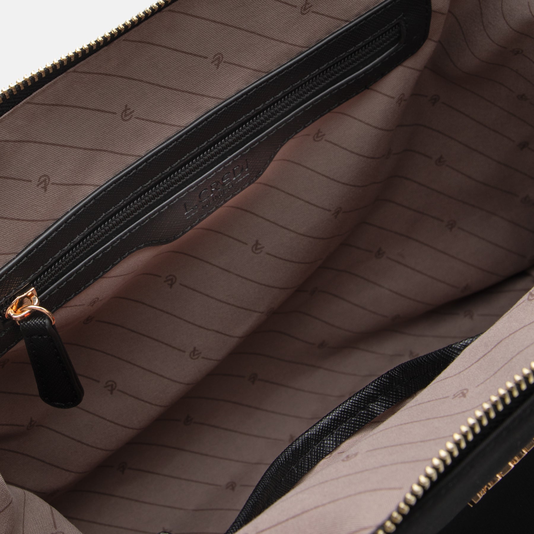 Pura Henkeltasche schwarz