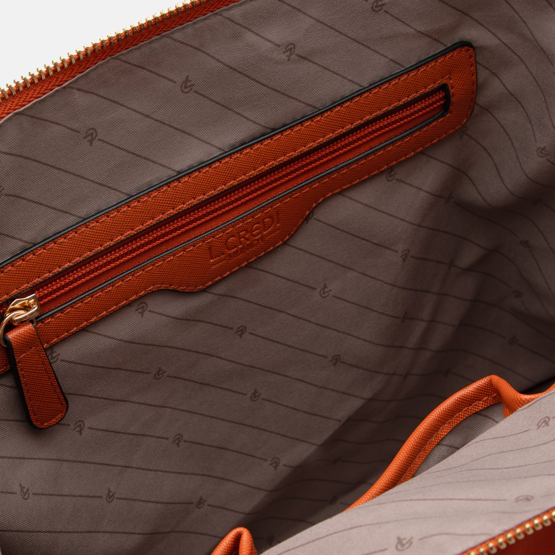 Pura Henkeltasche burned orange